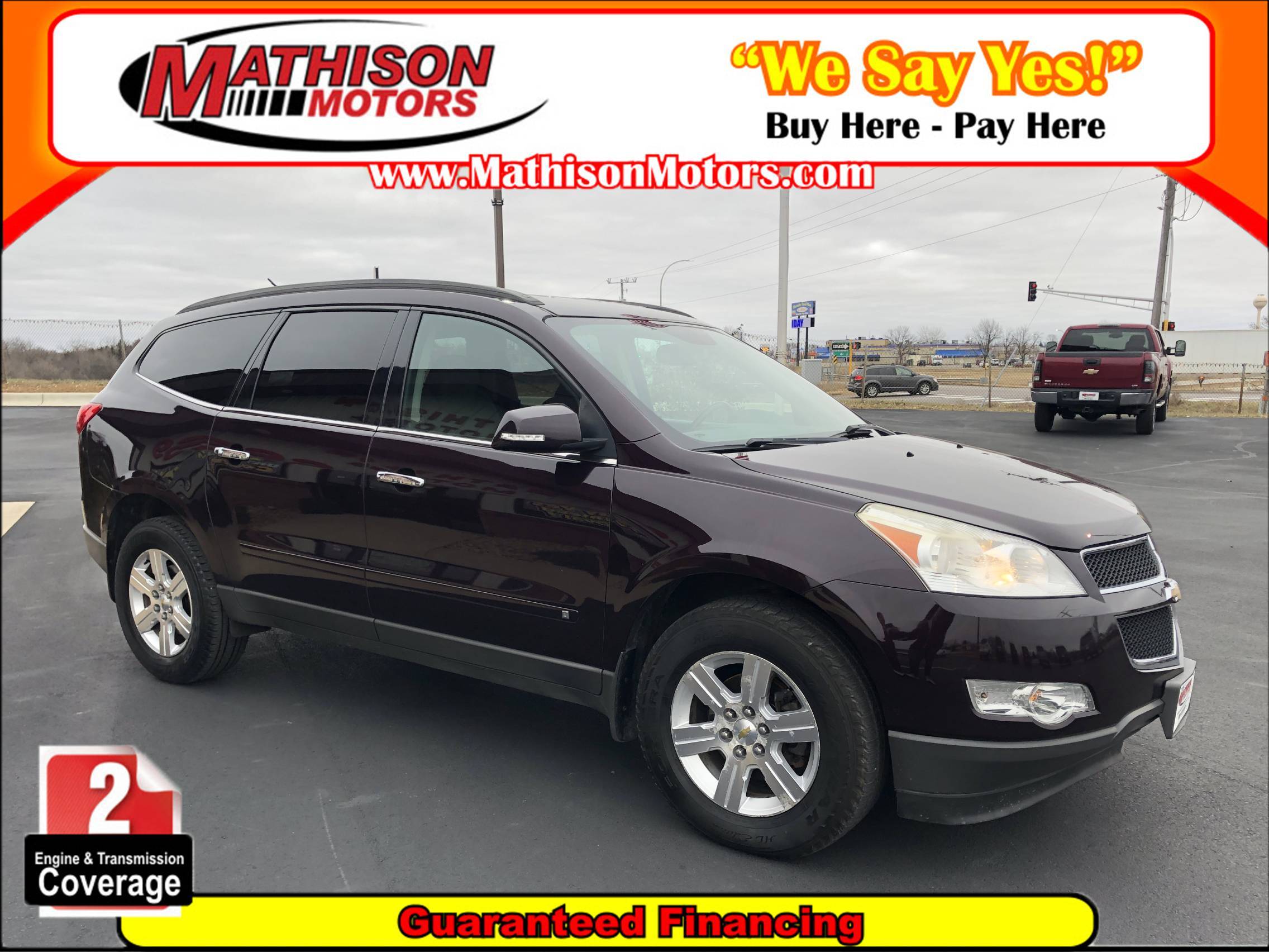 JP Motors Inc DBA Mathison Motors - Used vehicle - SUV Chevrolet Traverse 2010