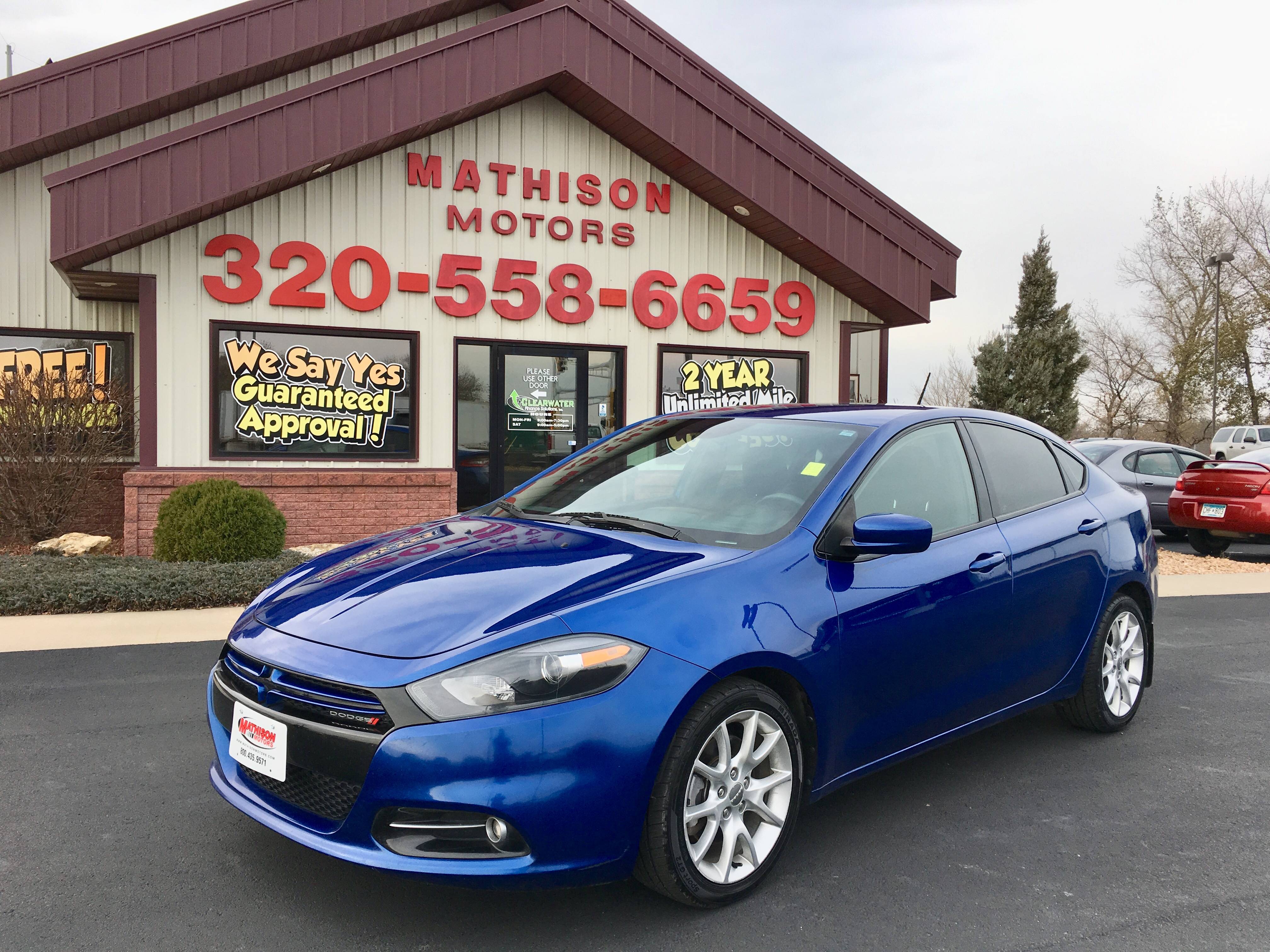 JP Motors Inc DBA Mathison Motors - Used vehicle - Sedan Dodge Dart 2013