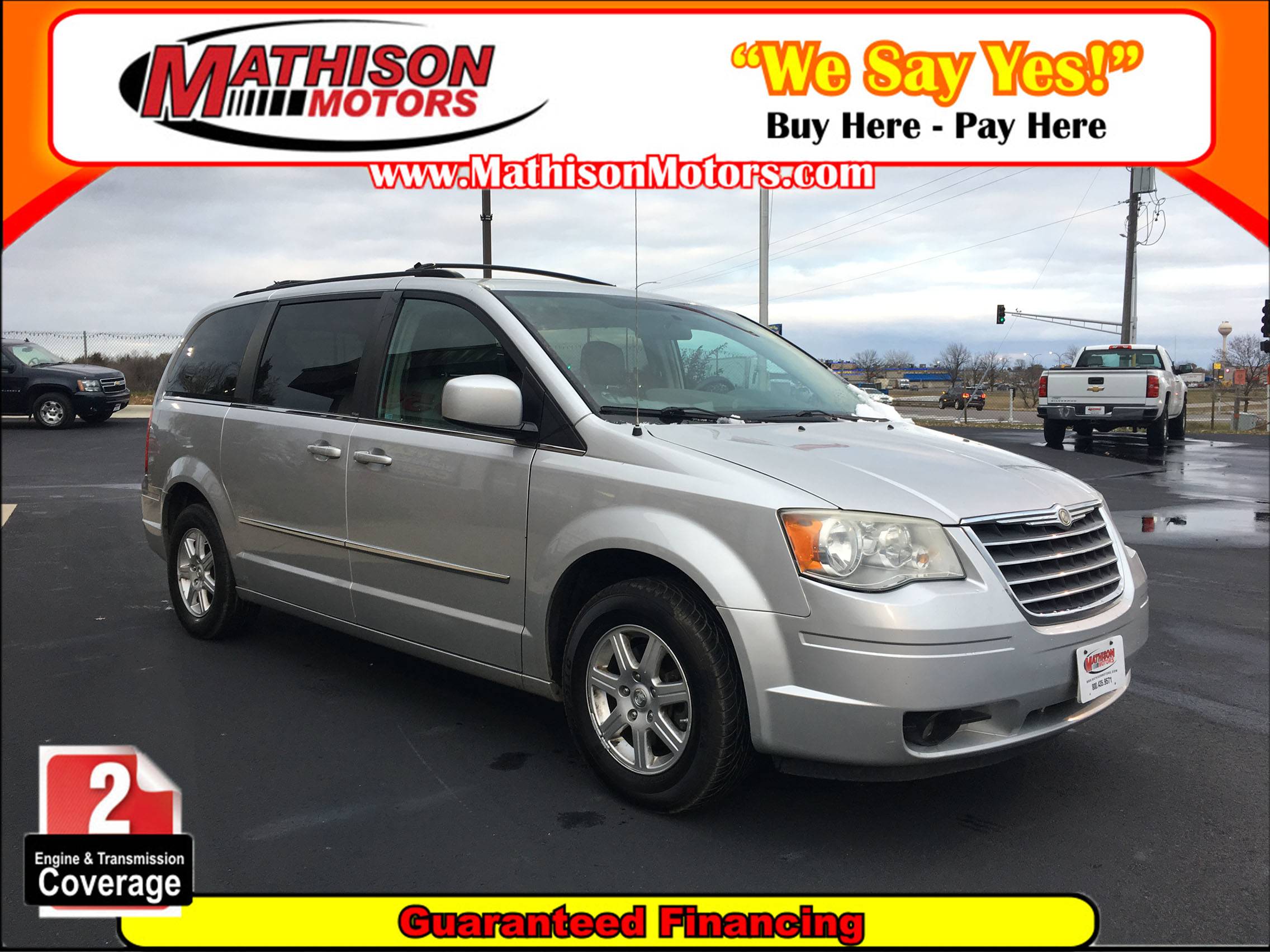 JP Motors Inc DBA Mathison Motors - Used vehicle - Passenger Van Chrysler Town AND Country 2010