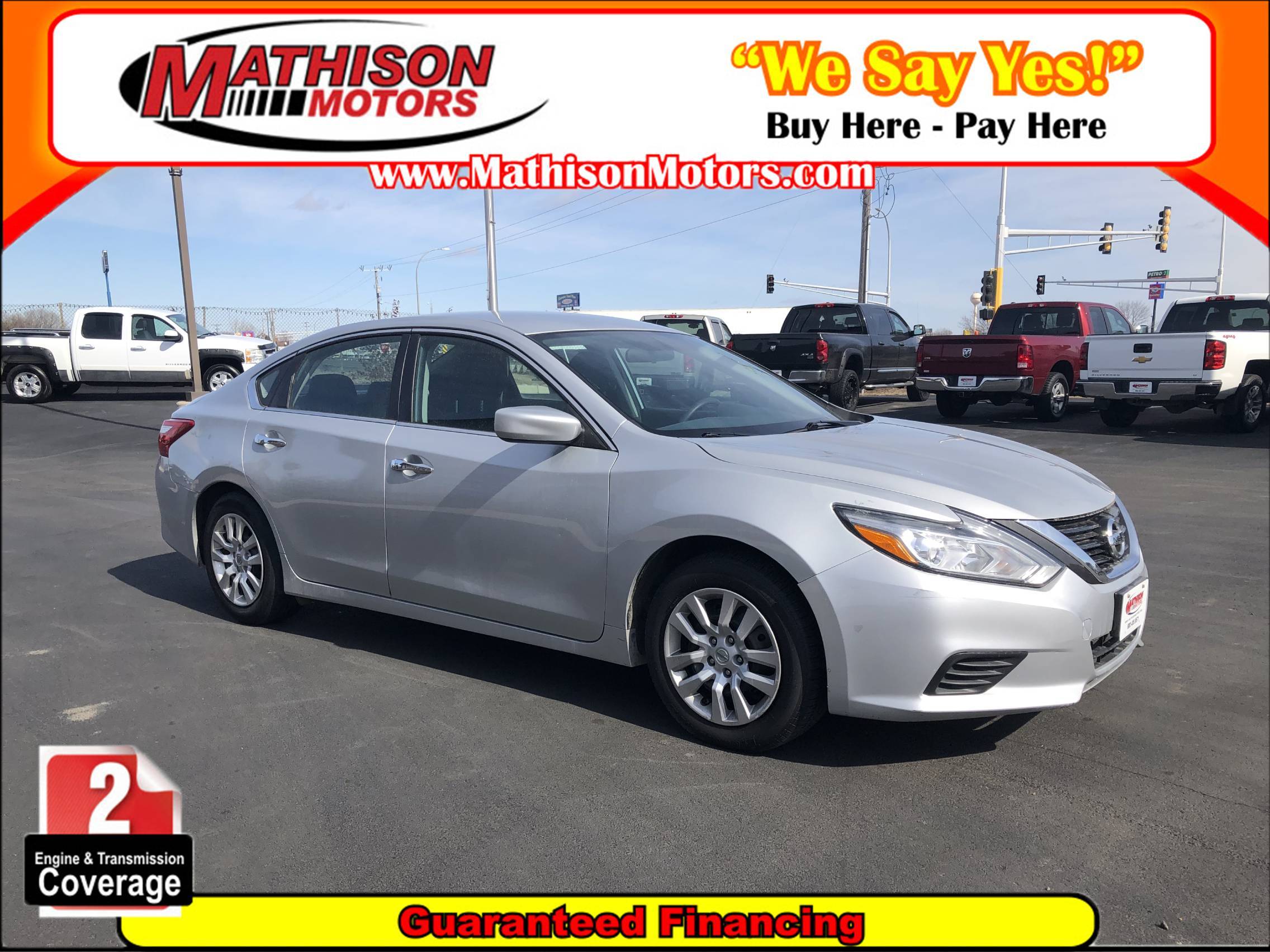 JP Motors Inc DBA Mathison Motors - Used vehicle - Sedan Nissan Altima 2016