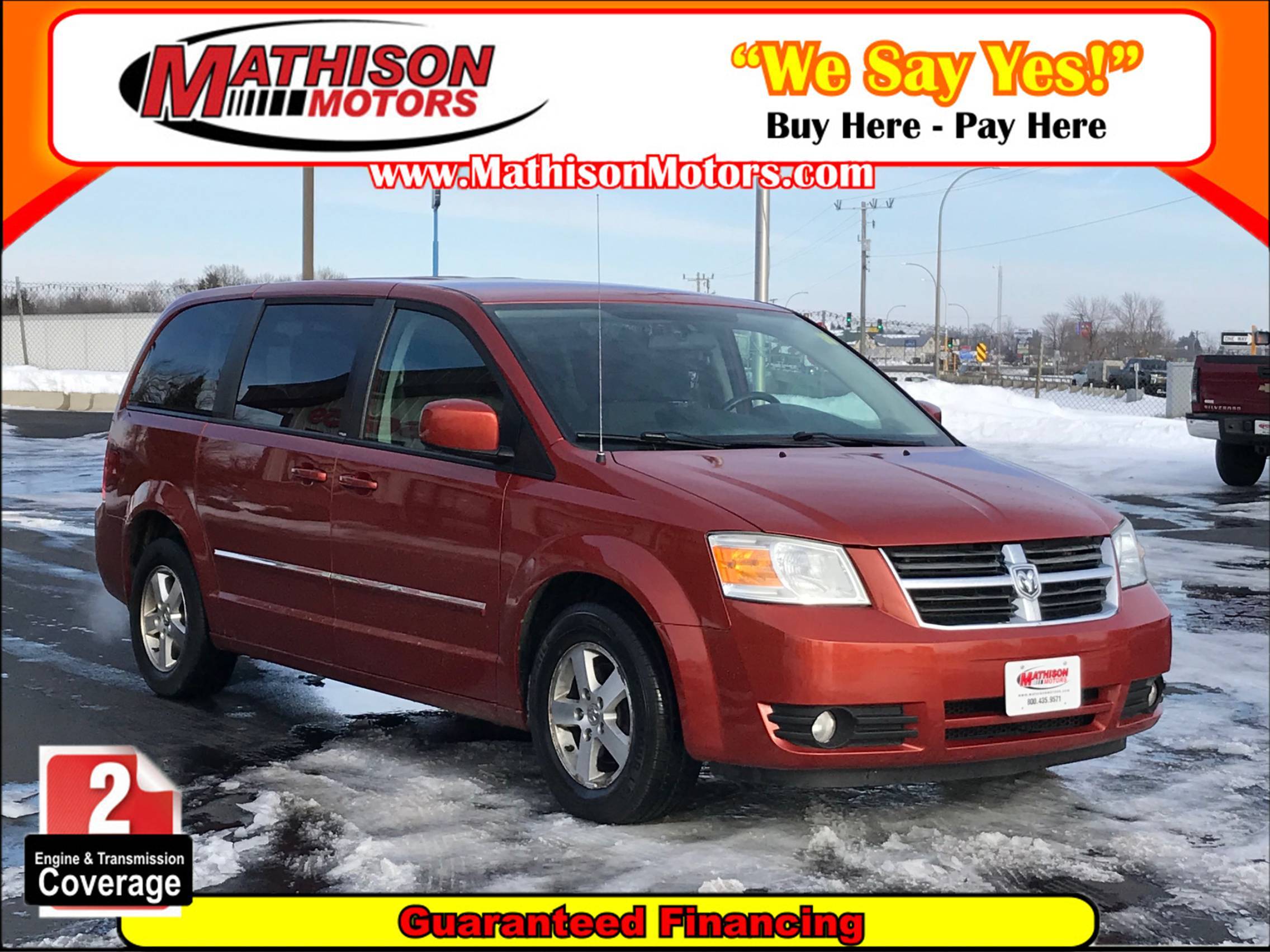 JP Motors Inc DBA Mathison Motors - Used vehicle - Passenger Van Dodge Grand Caravan 2008