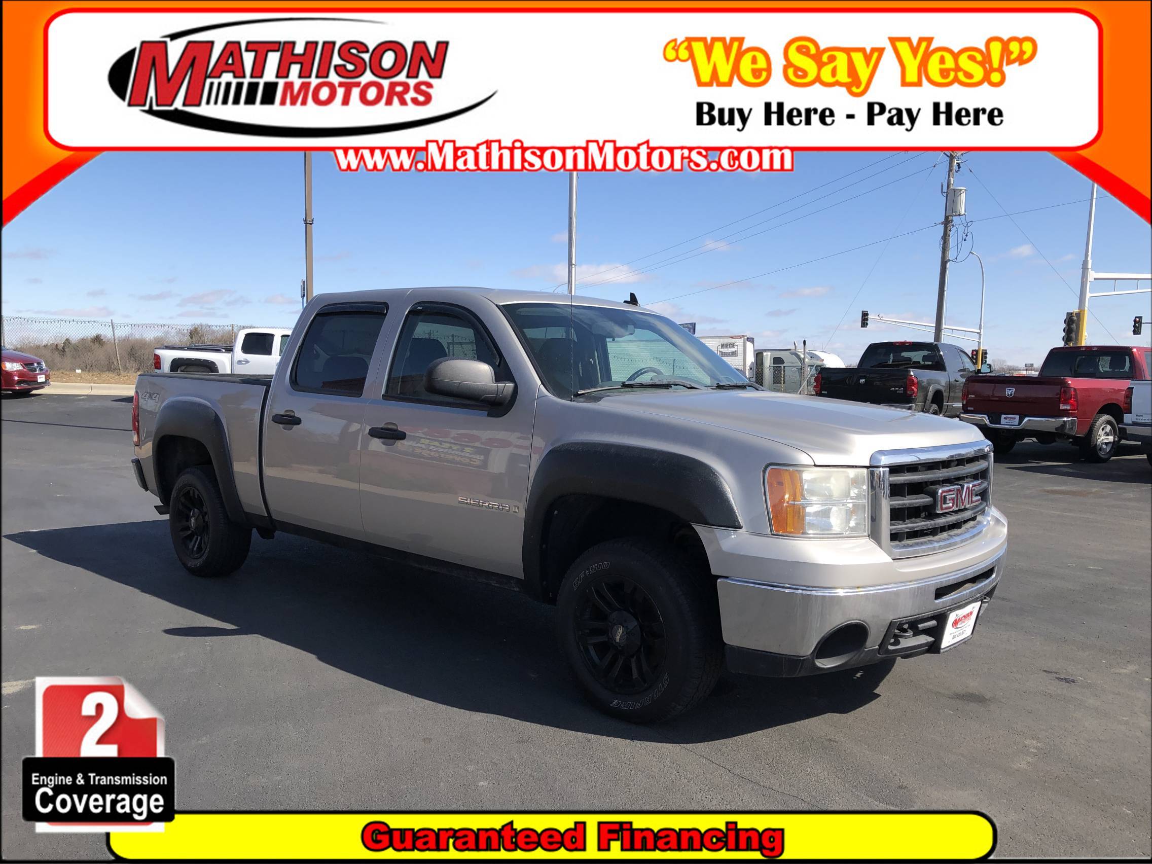 JP Motors Inc DBA Mathison Motors - Used vehicle - Truck GMC Sierra 1500 2009