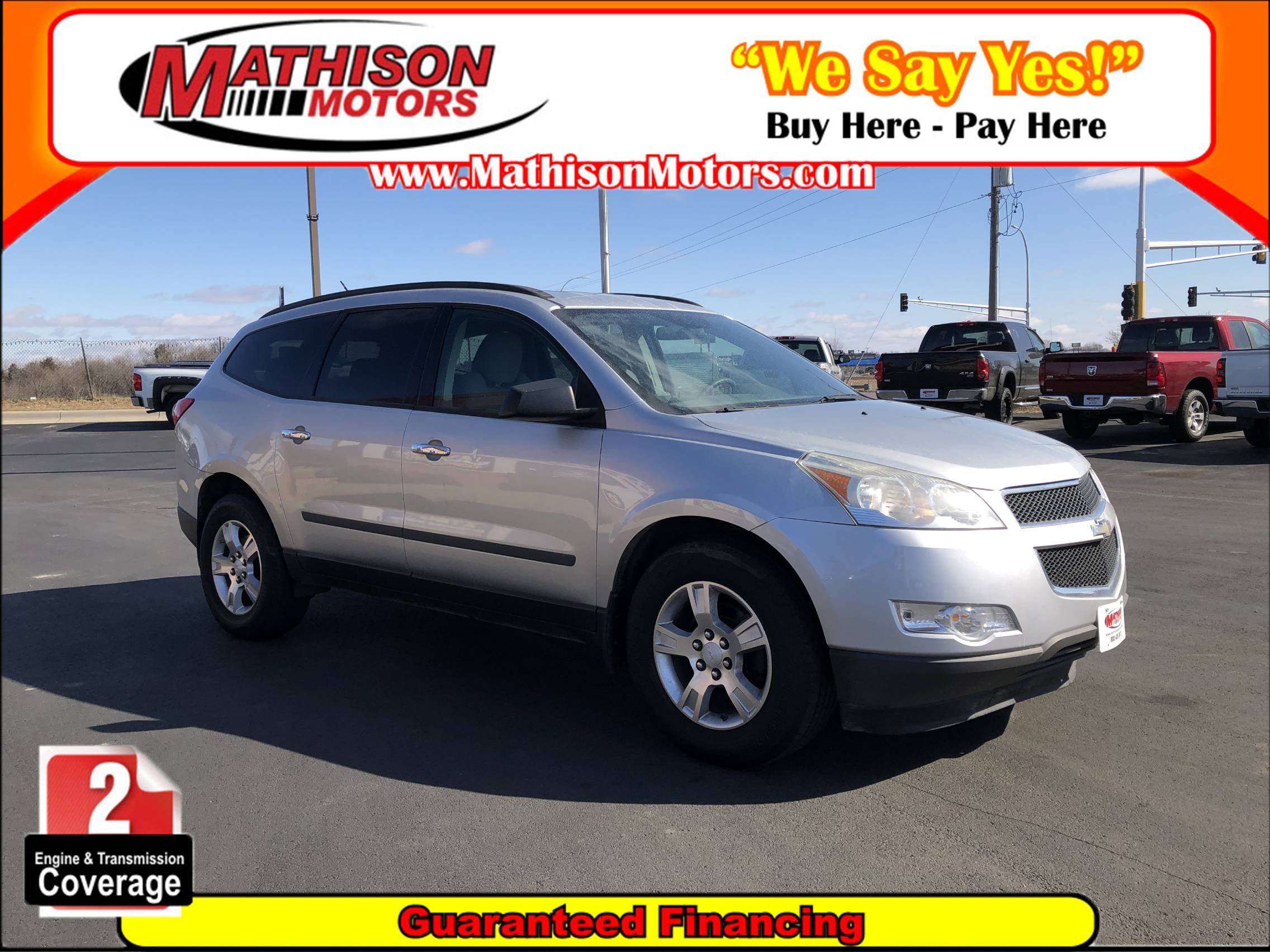 JP Motors Inc DBA Mathison Motors - Used vehicle - SUV Chevrolet Traverse 2010