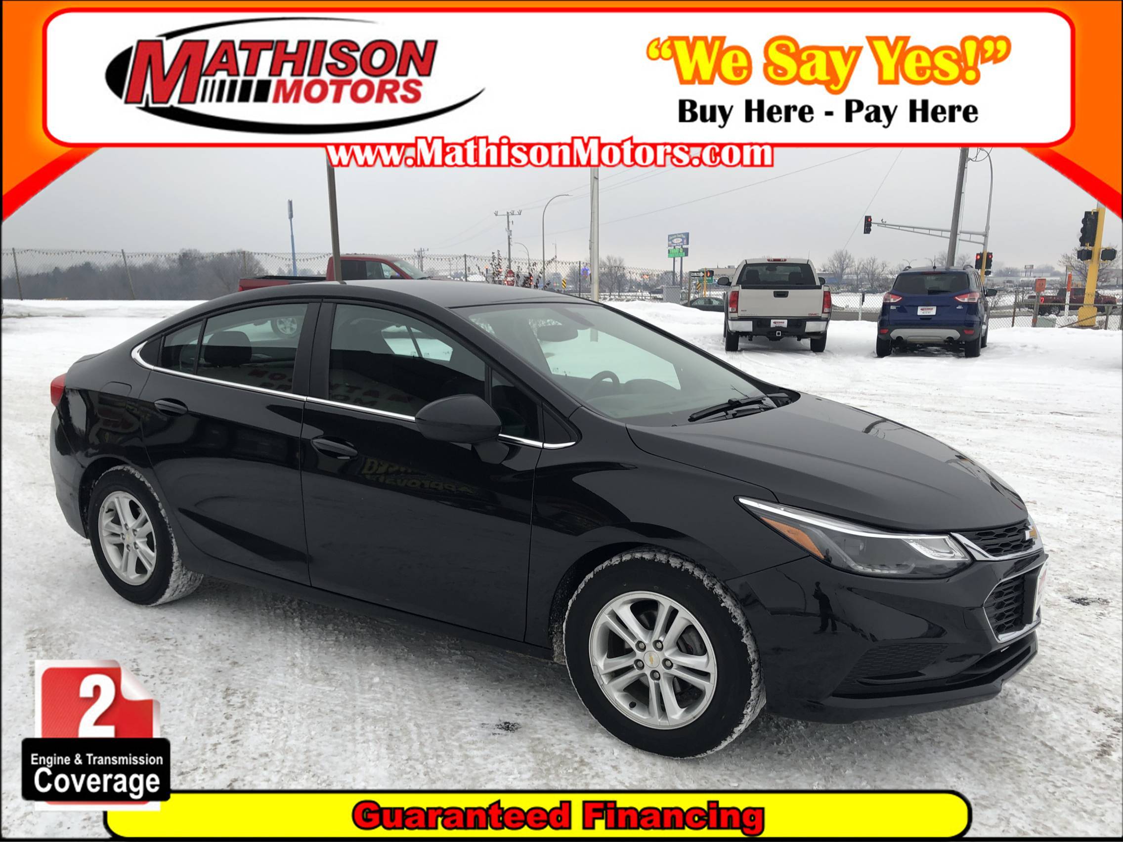 JP Motors Inc DBA Mathison Motors - Used vehicle - Sedan Chevrolet Cruze 2016