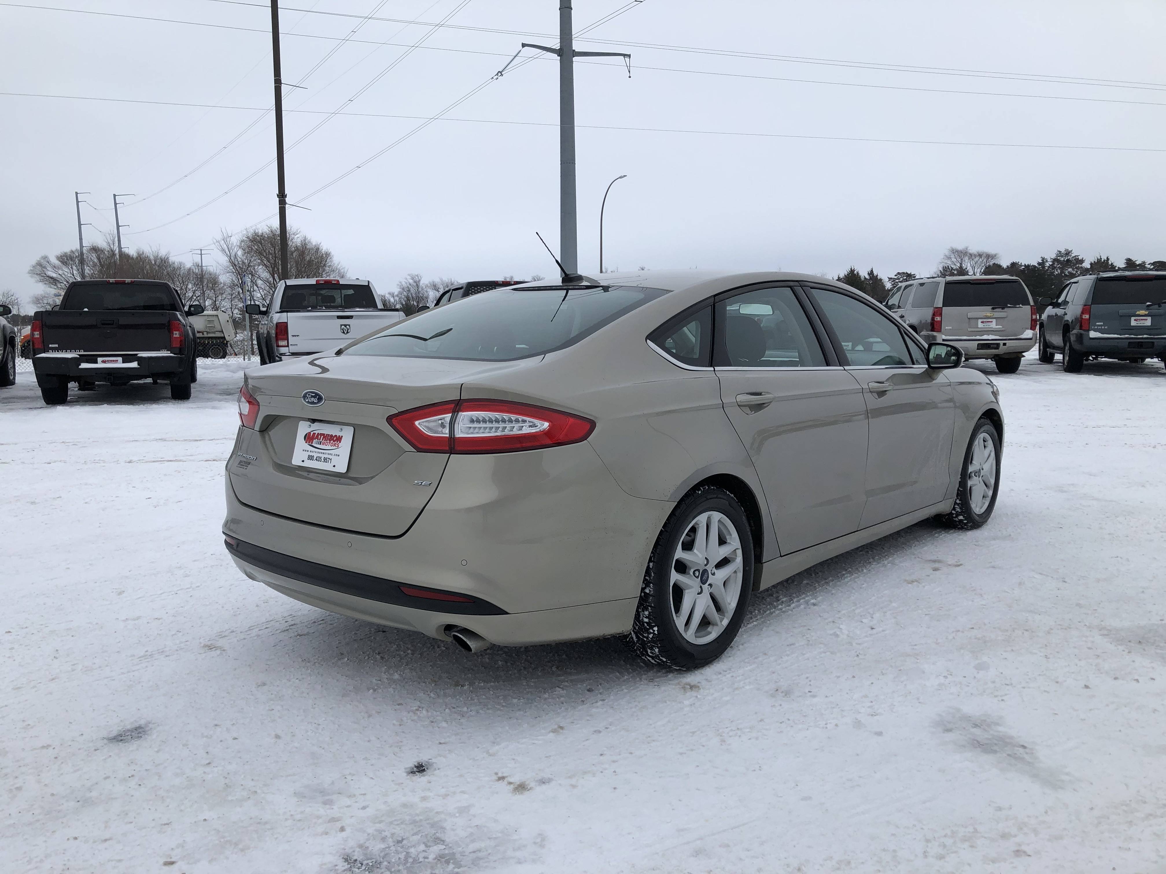 JP Motors Inc DBA Mathison Motors - Used vehicle - Sedan Ford Fusion 2015