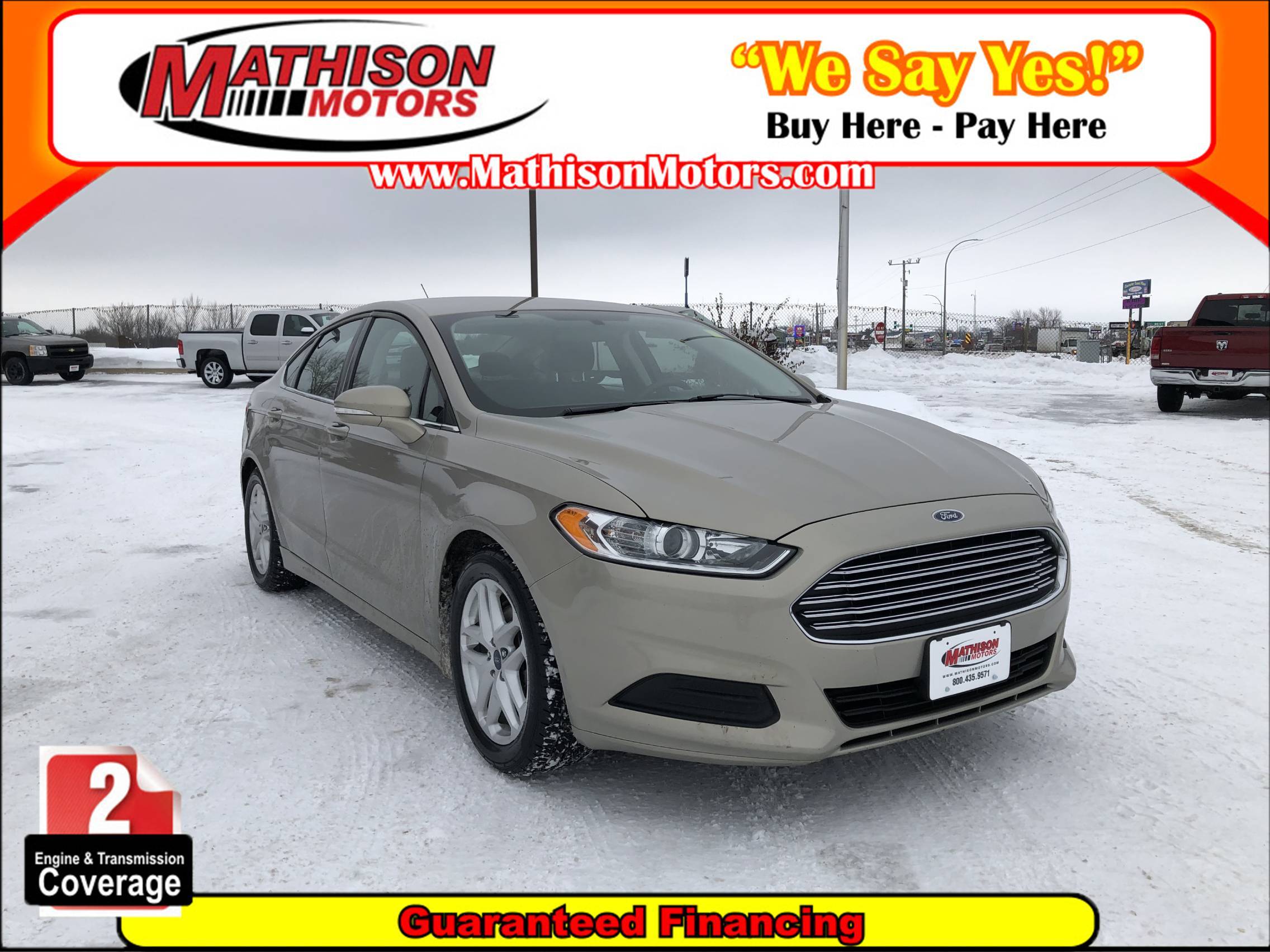 JP Motors Inc DBA Mathison Motors - Used vehicle - Sedan Ford Fusion 2015
