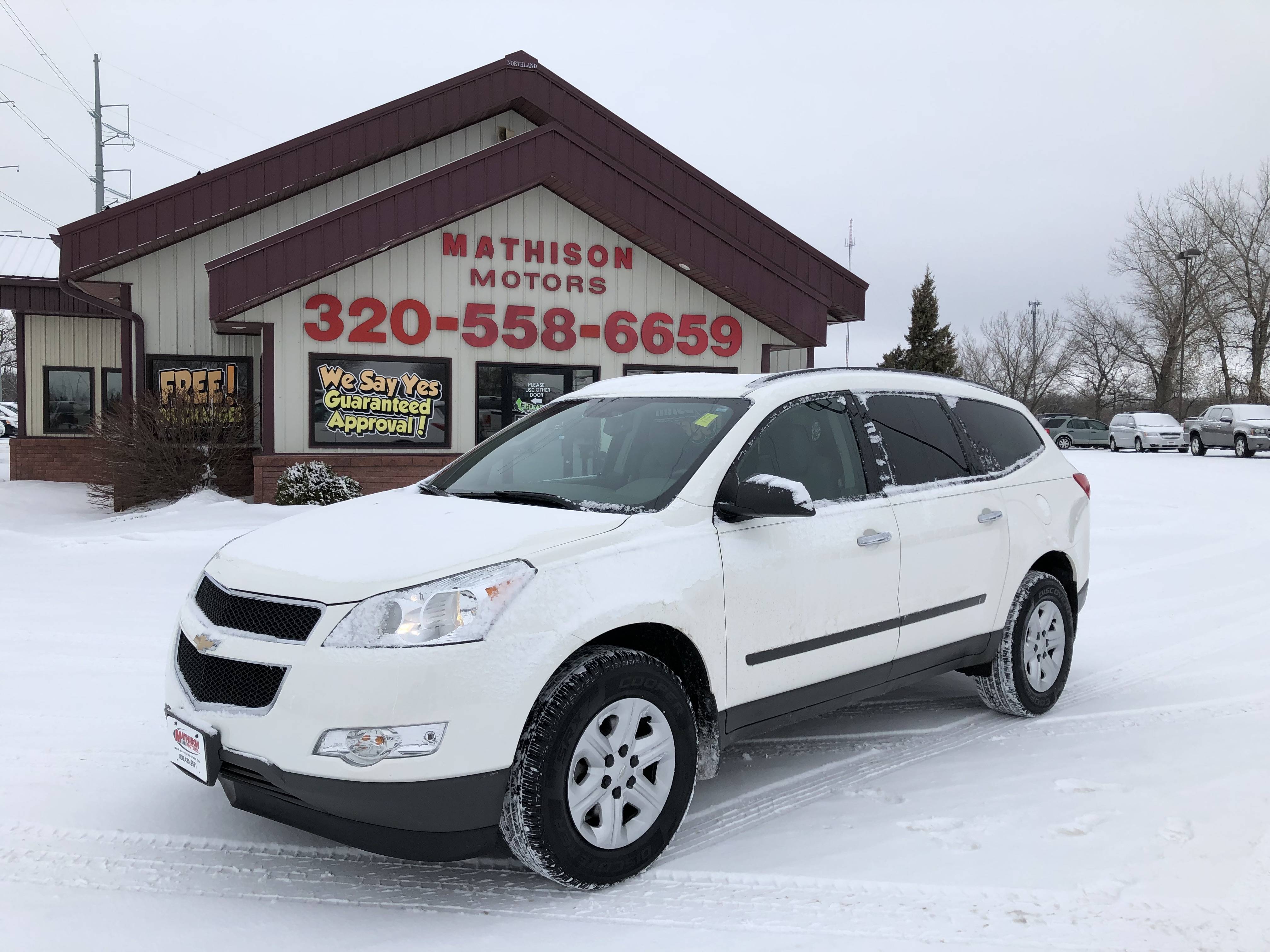 JP Motors Inc DBA Mathison Motors - Used vehicle - SUV CHEVROLET TRAVERSE 2012