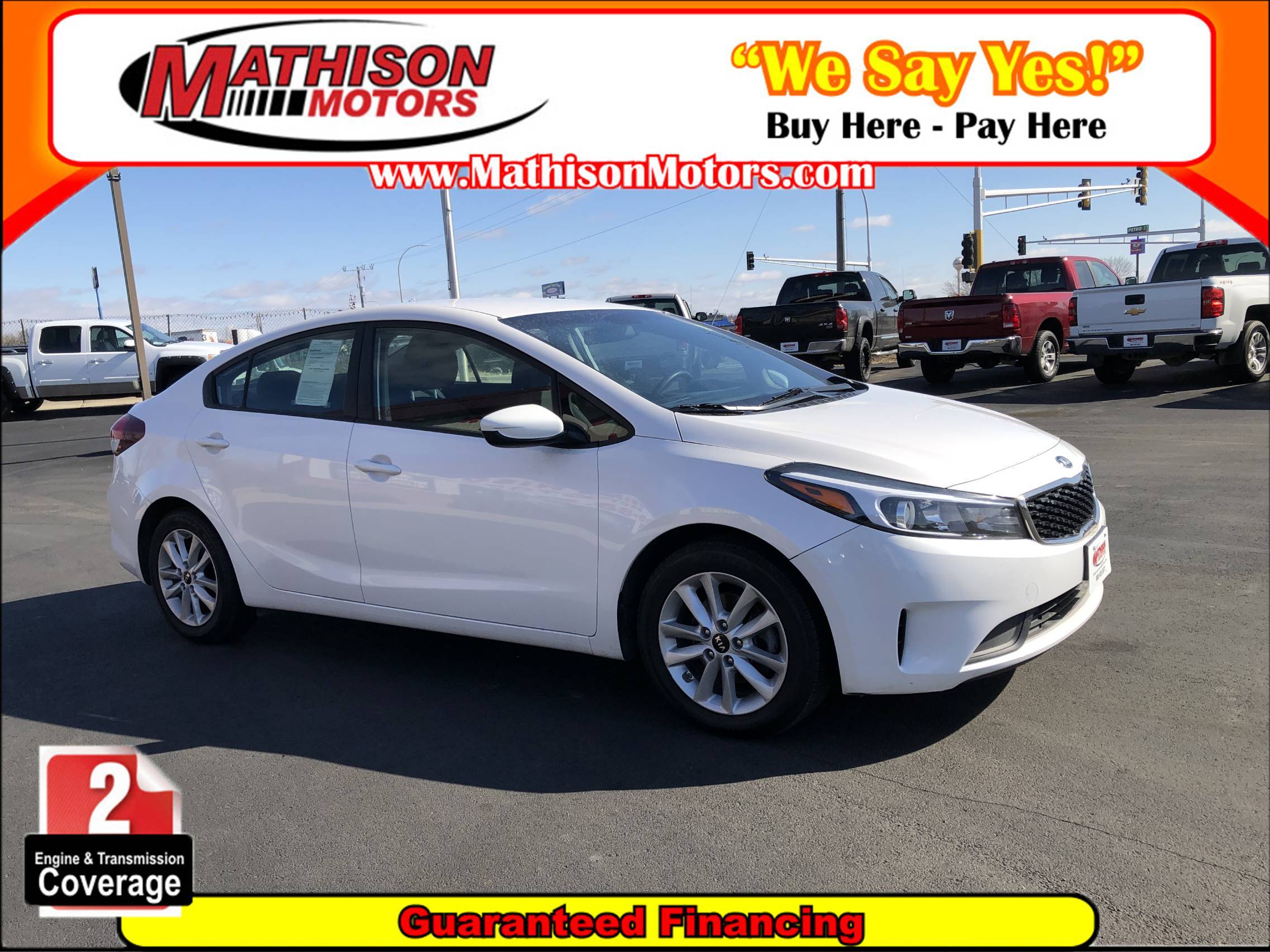 JP Motors Inc DBA Mathison Motors - Used vehicle - Sedan KIA FORTE 2017
