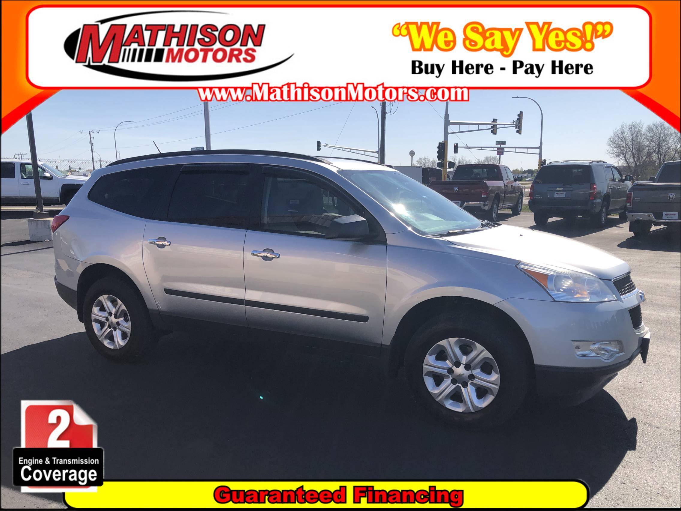 JP Motors Inc DBA Mathison Motors - Used vehicle - SUV Chevrolet Traverse 2011