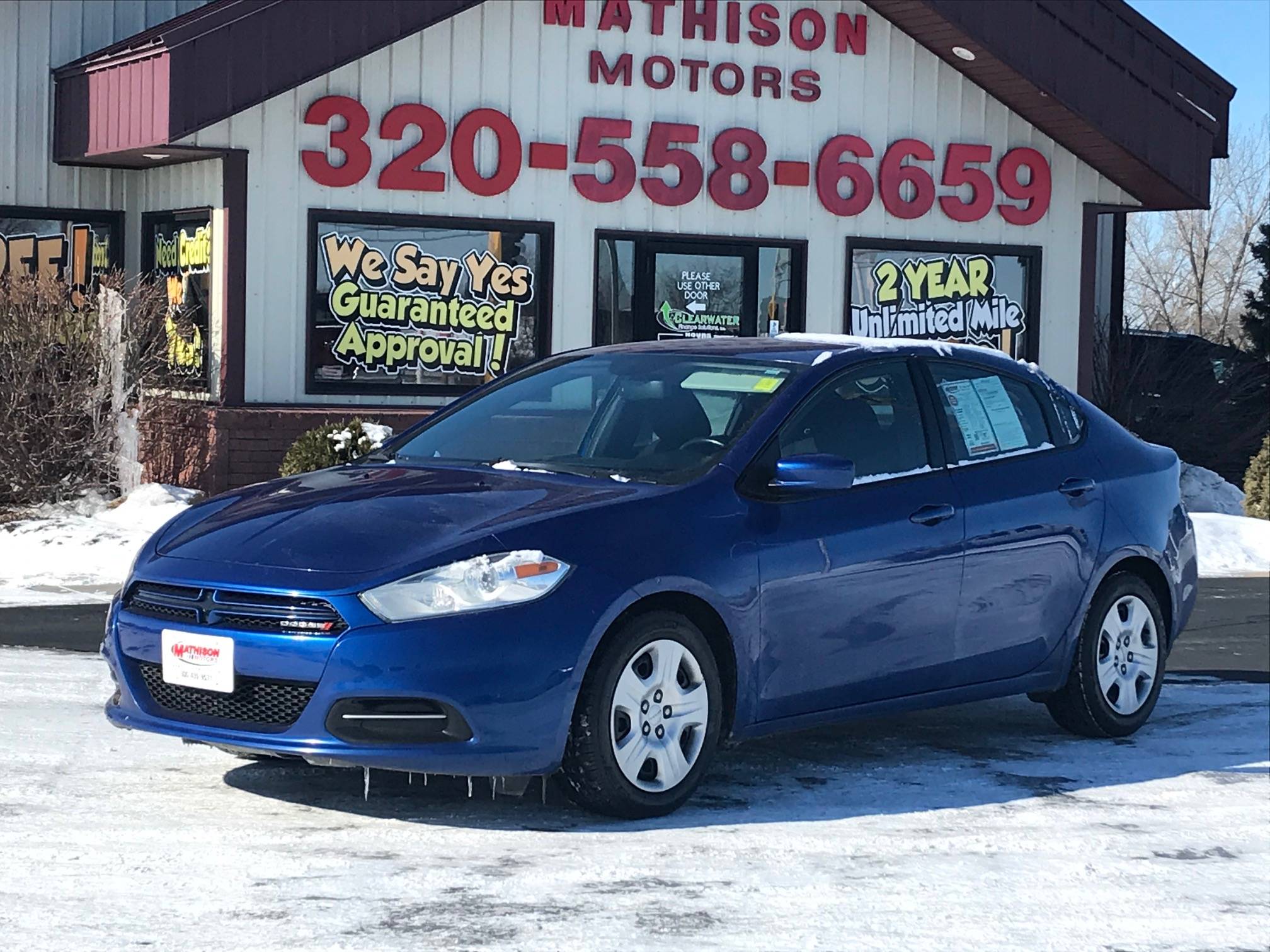 JP Motors Inc DBA Mathison Motors - Used vehicle - Sedan Dodge Dart 2013