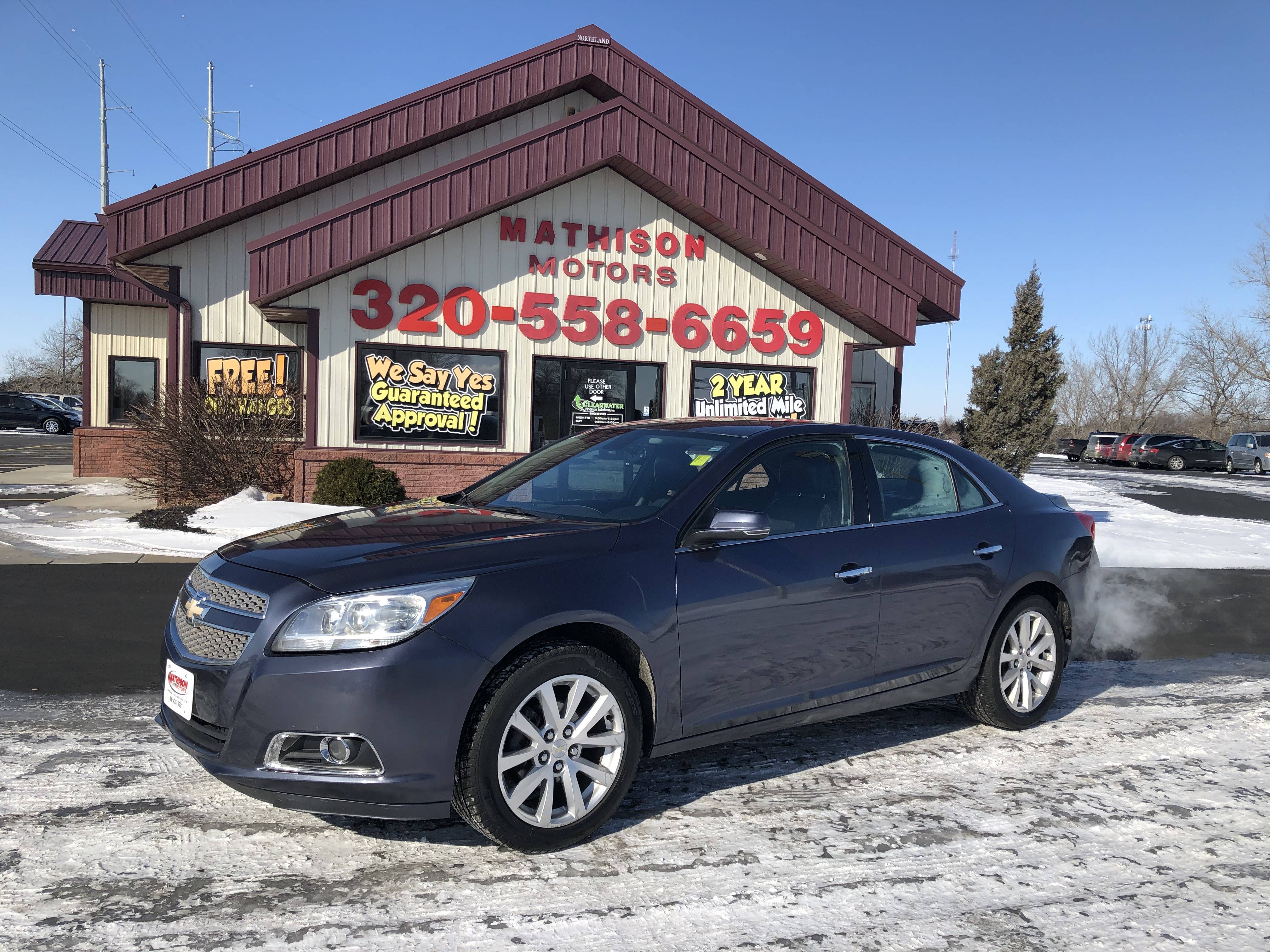 JP Motors Inc DBA Mathison Motors - Used vehicle - Sedan CHEVROLET MALIBU 2013