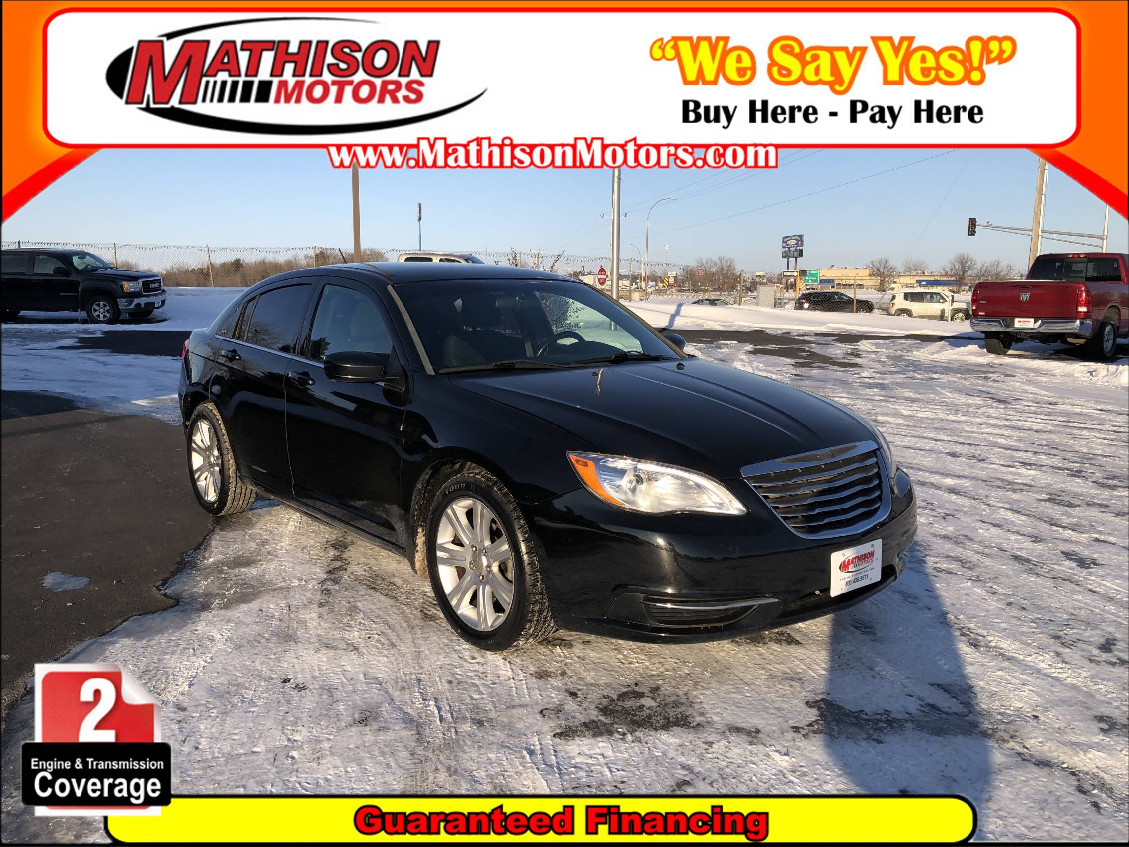 JP Motors Inc DBA Mathison Motors - Used vehicle - Sedan Chrysler 200 2011