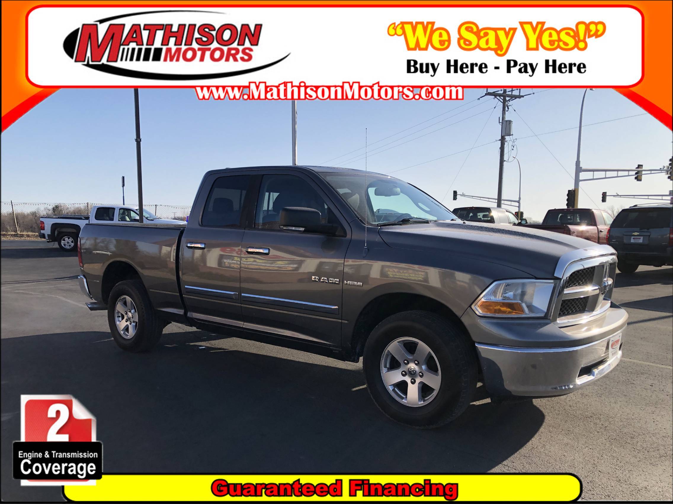 JP Motors Inc DBA Mathison Motors - Used vehicle - Truck Dodge Ram 1500 2010