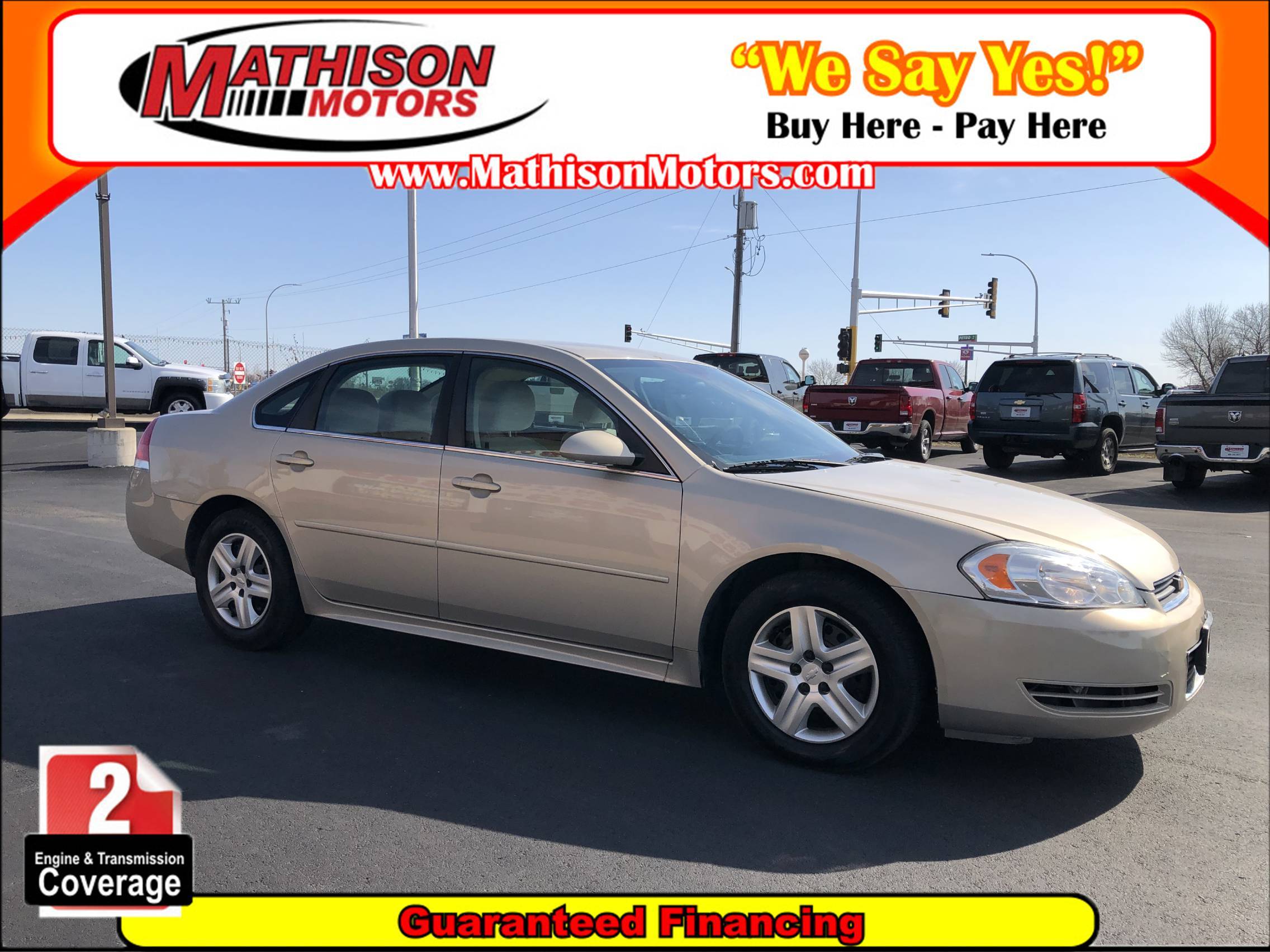 JP Motors Inc DBA Mathison Motors - Used vehicle - Sedan Chevrolet Impala 2011