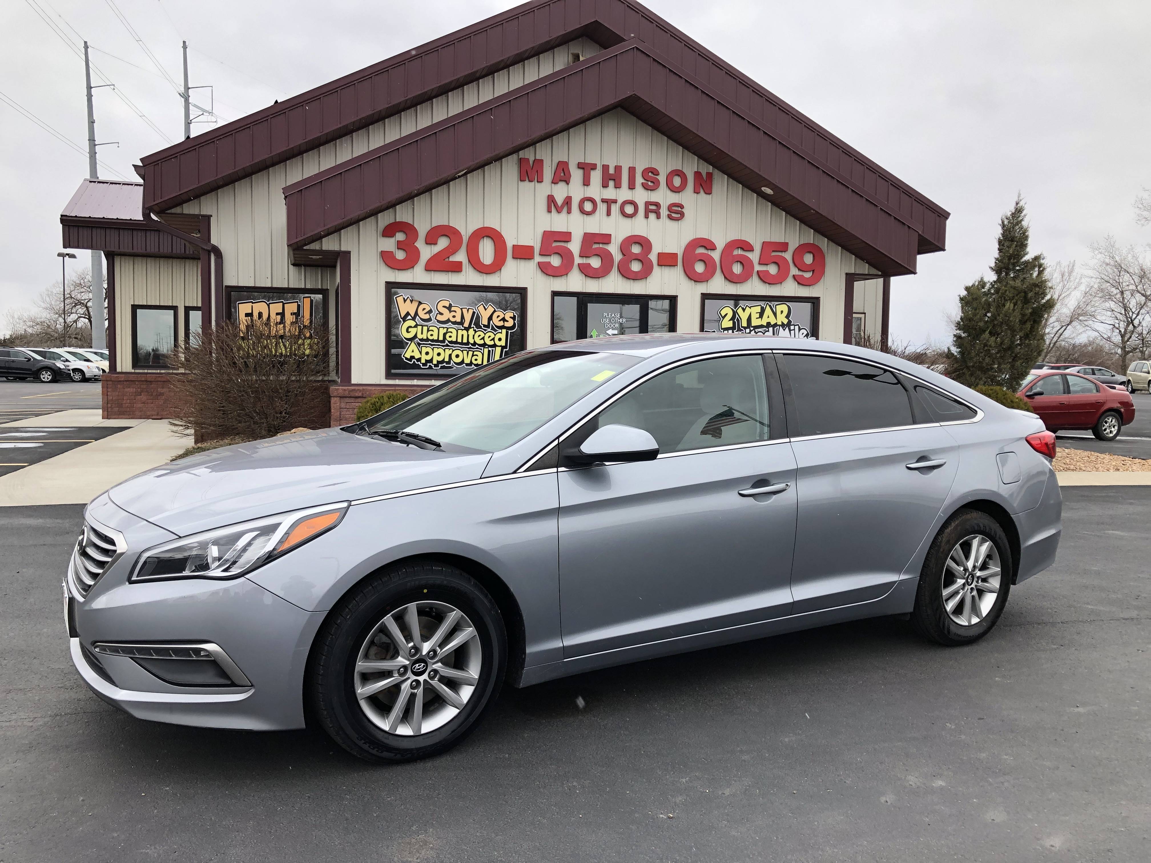 JP Motors Inc DBA Mathison Motors - Used vehicle - Sedan Hyundai Sonata 2015