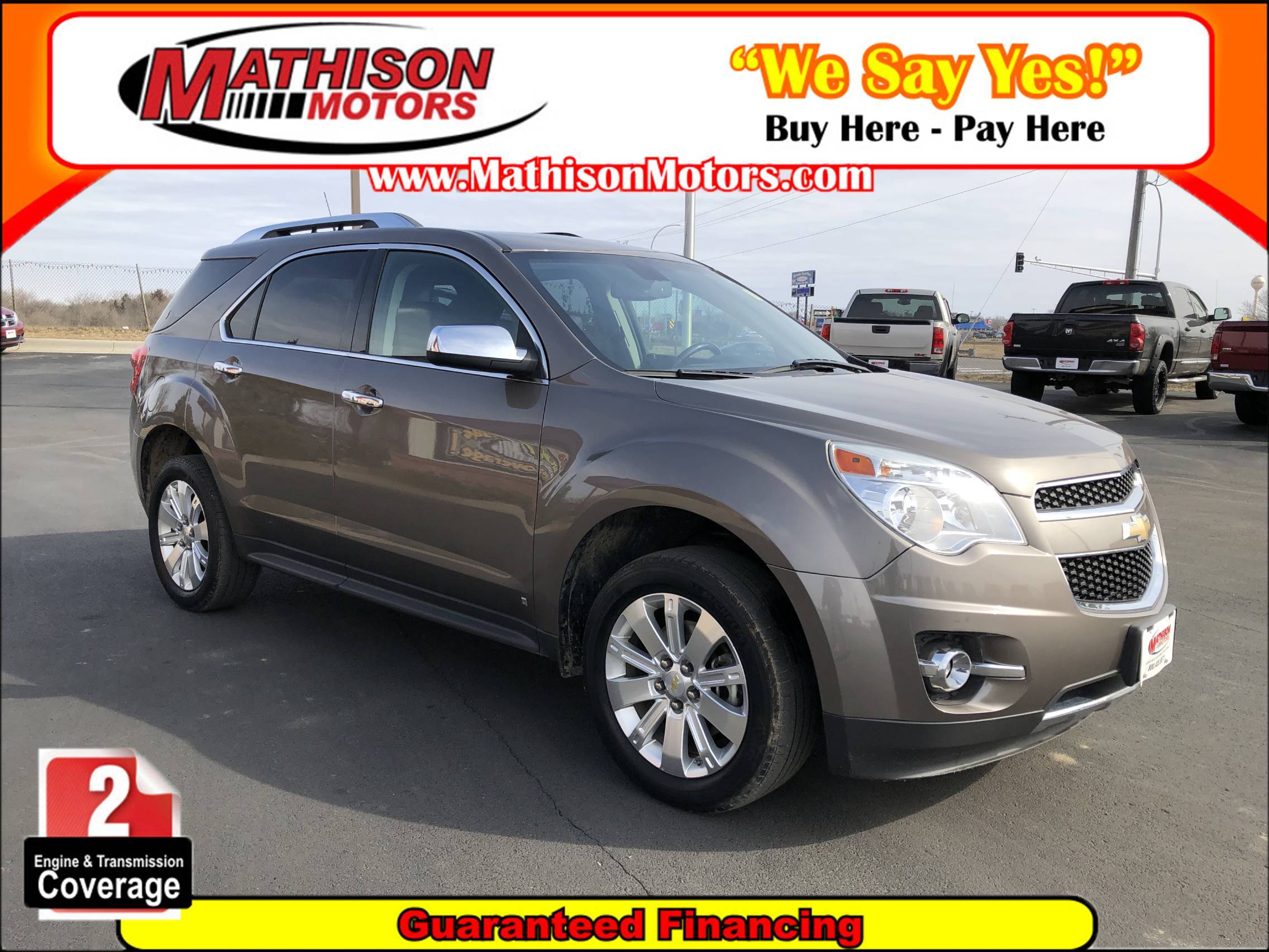 JP Motors Inc DBA Mathison Motors - Used vehicle - SUV Chevrolet Equinox 2010