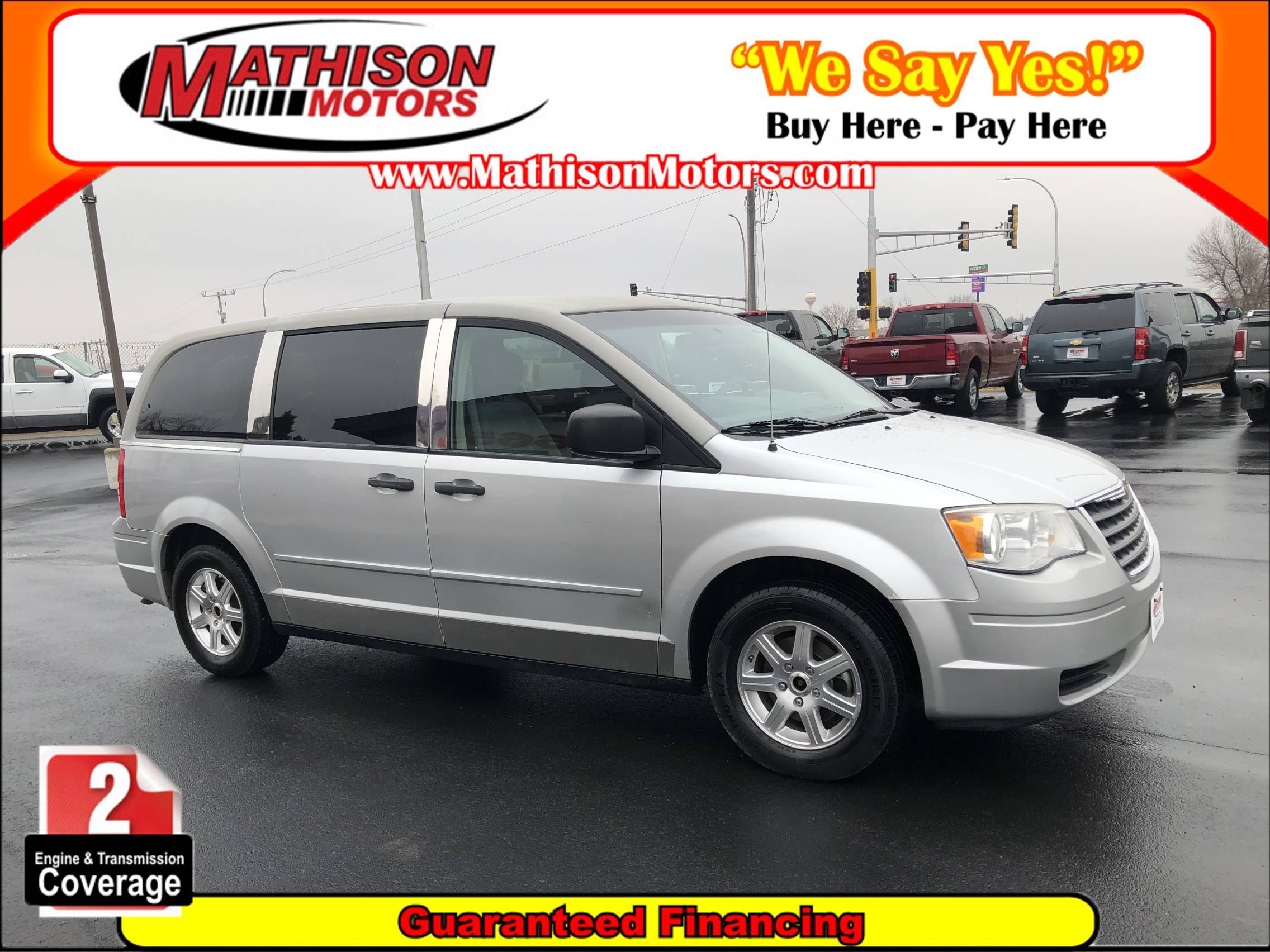 JP Motors Inc DBA Mathison Motors - Used vehicle - Passenger Van CHRYSLER TOWN AND COUNTRY 2008