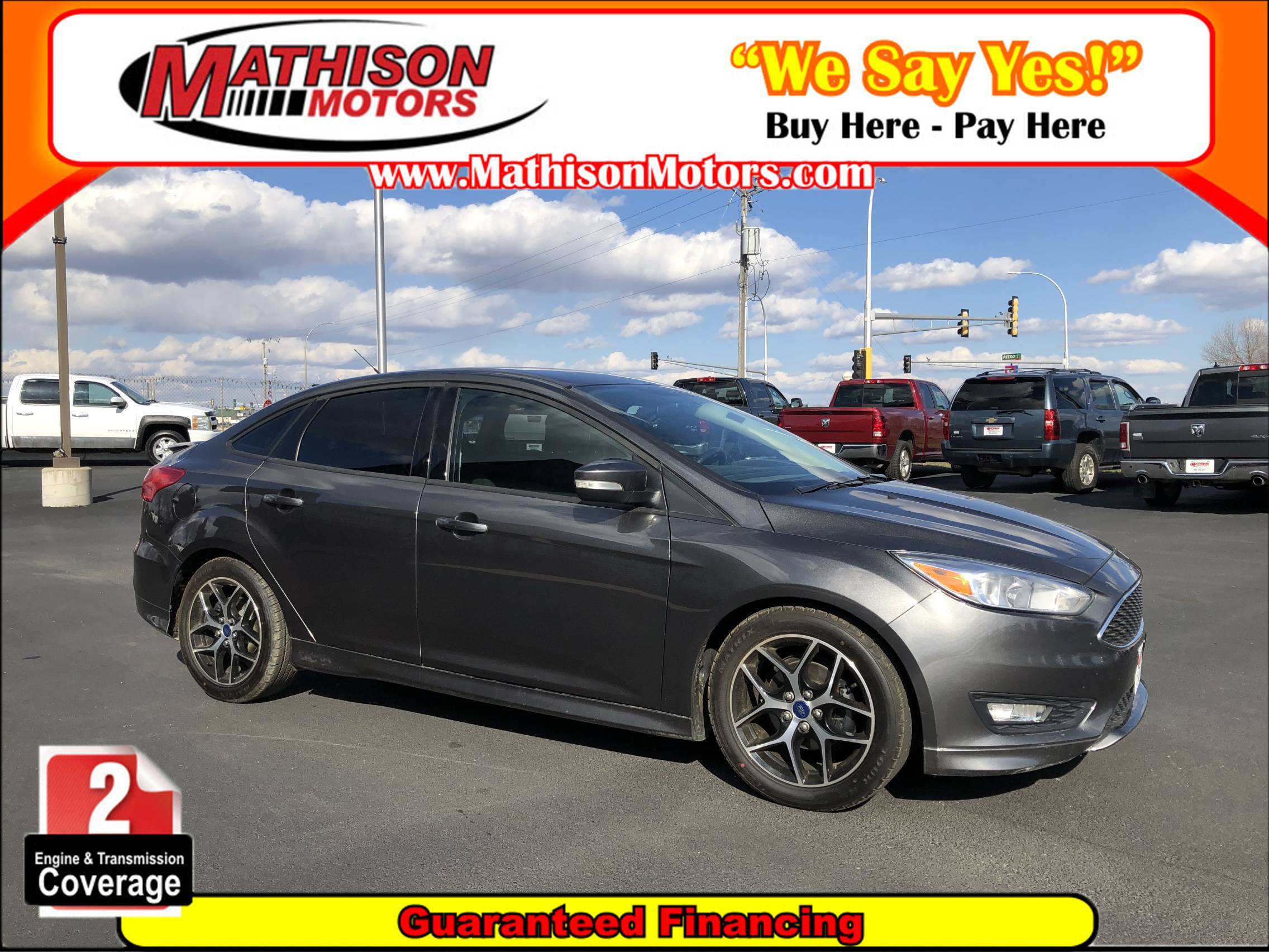 JP Motors Inc DBA Mathison Motors - Used vehicle - Sedan Ford Focus 2015