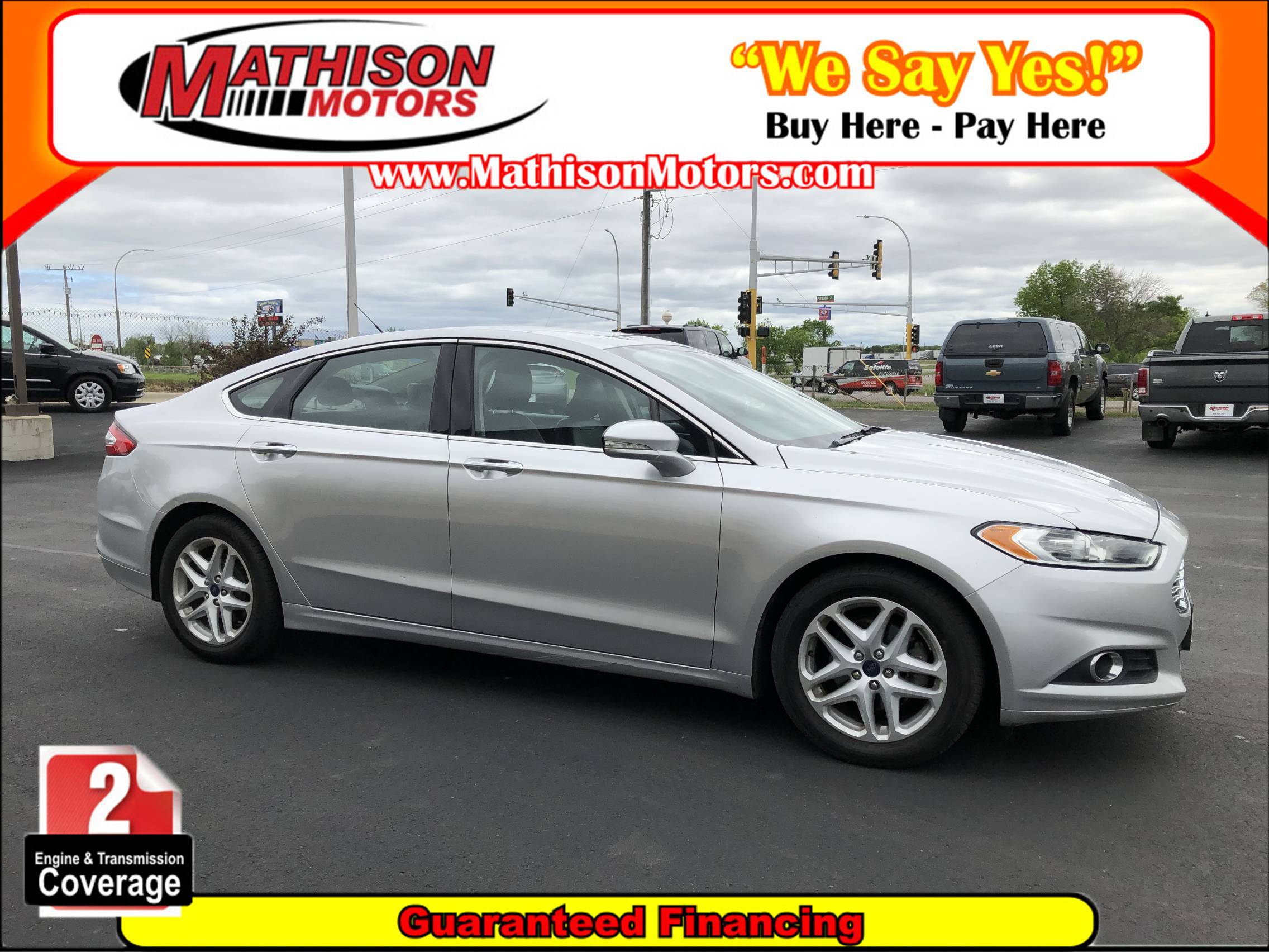 JP Motors Inc DBA Mathison Motors - Used vehicle - Sedan Ford Fusion 2016