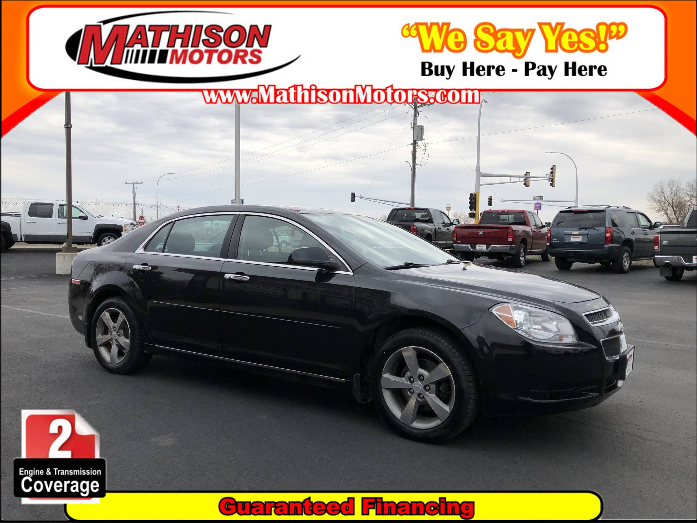 JP Motors Inc DBA Mathison Motors - Used vehicle - Sedan Chevrolet Malibu 2012