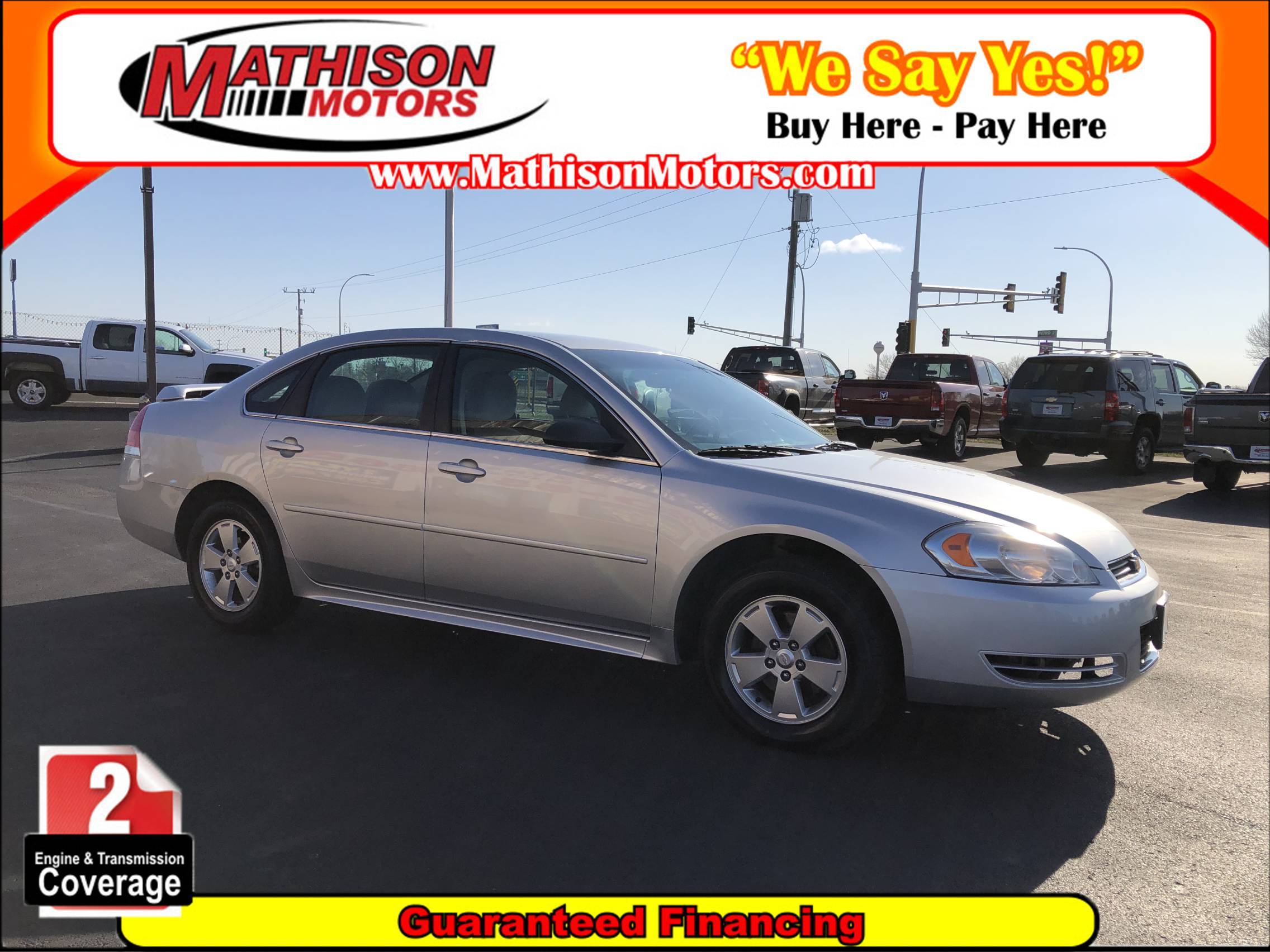 JP Motors Inc DBA Mathison Motors - Used vehicle - Sedan Chevrolet Impala 2011