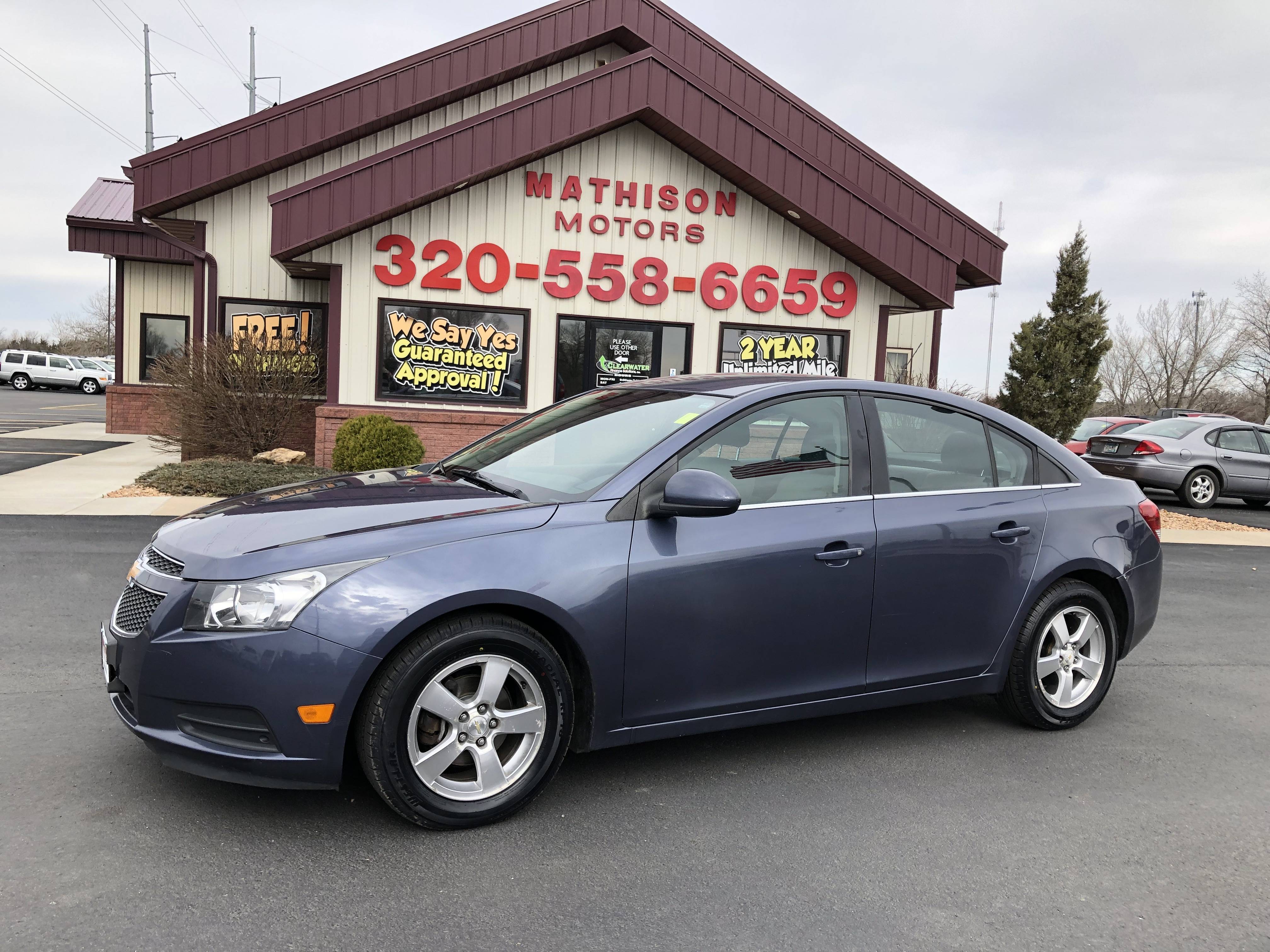 JP Motors Inc DBA Mathison Motors - Used vehicle - Sedan Chevrolet Cruze 2013