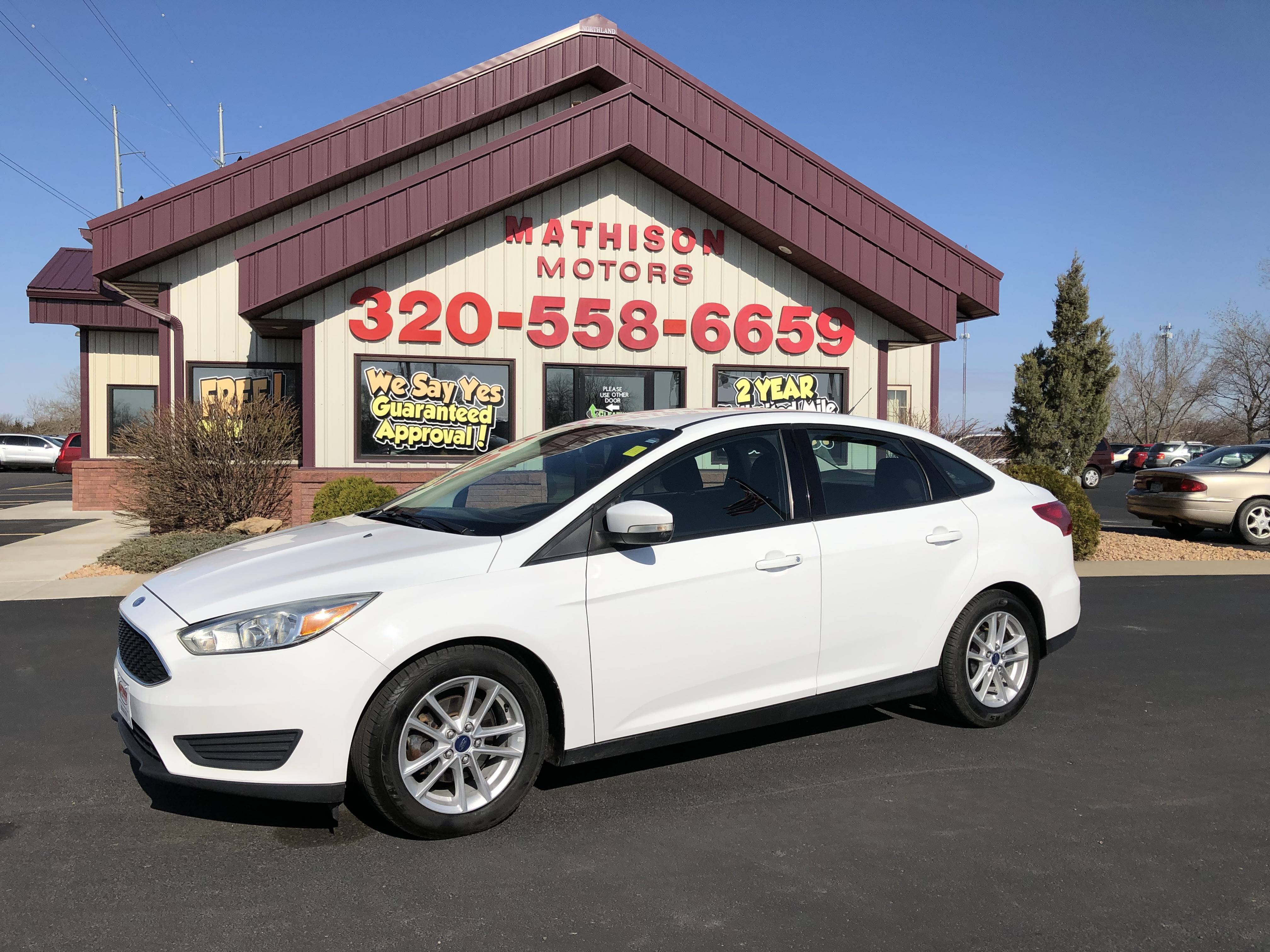 JP Motors Inc DBA Mathison Motors - Used vehicle - Sedan Ford Focus 2015