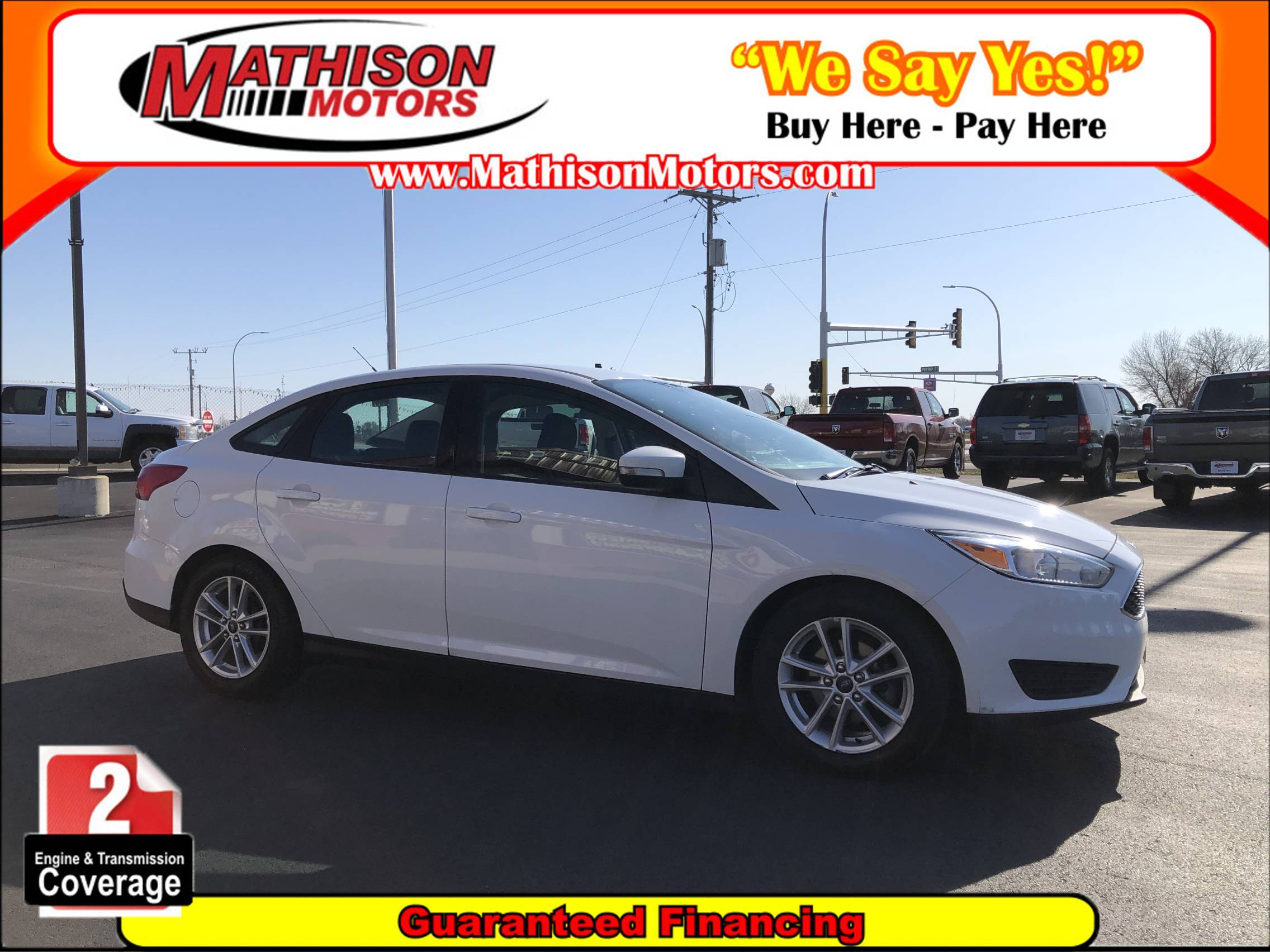 JP Motors Inc DBA Mathison Motors - Used vehicle - Sedan Ford Focus 2015