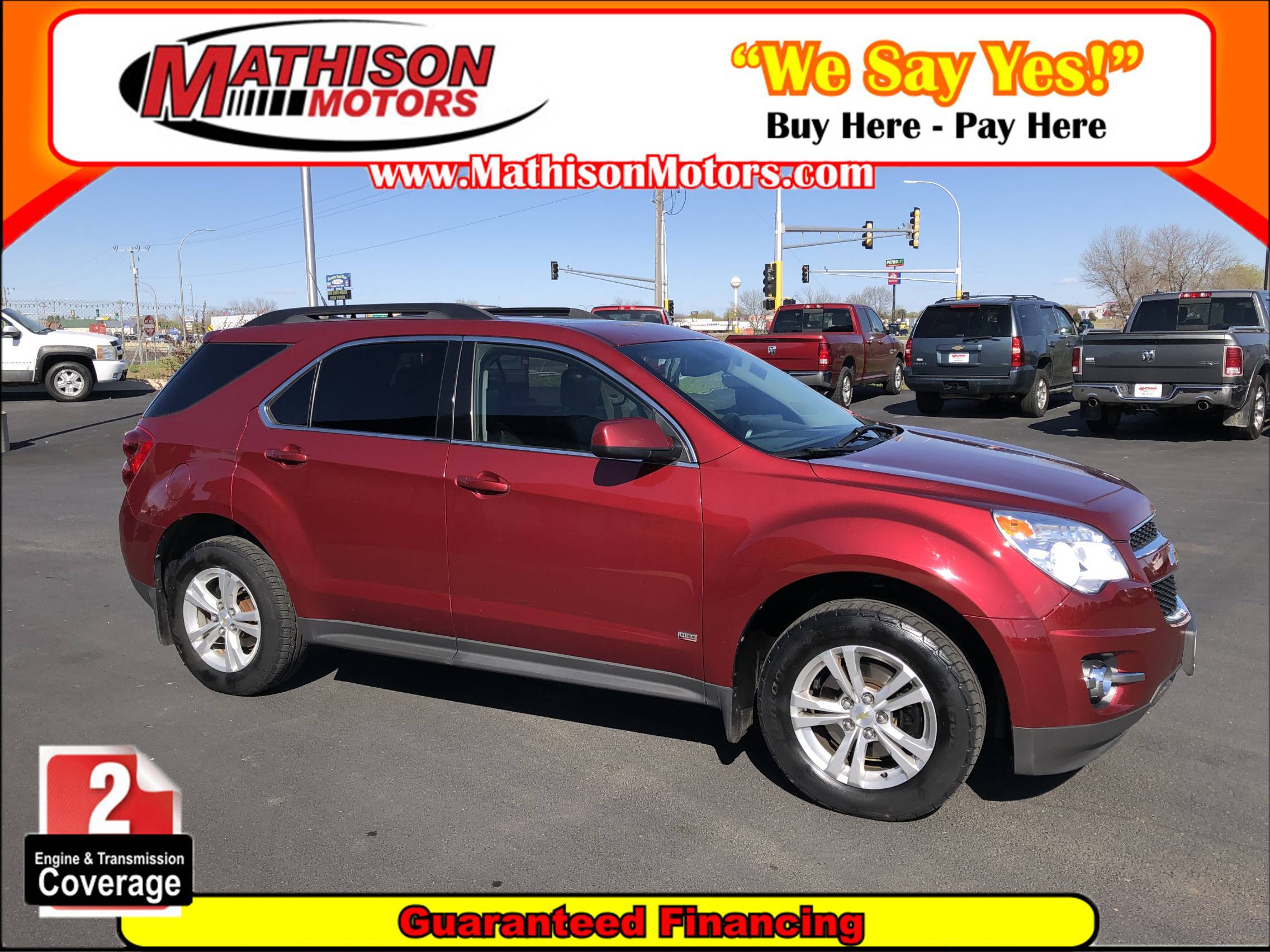 JP Motors Inc DBA Mathison Motors - Used vehicle - SUV CHEVROLET EQUINOX 2011