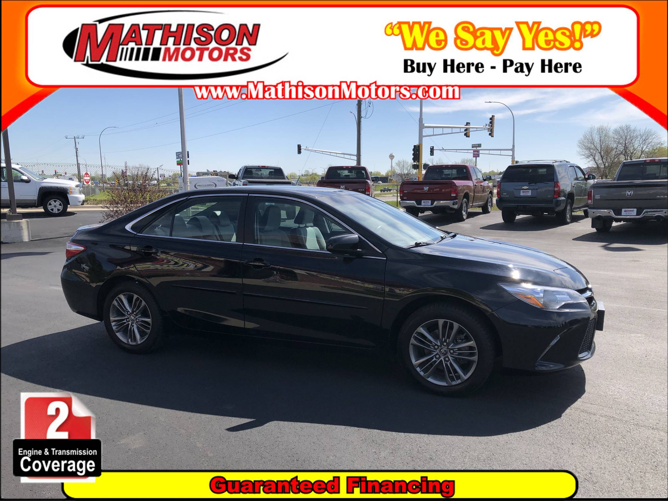 JP Motors Inc DBA Mathison Motors - Used vehicle - Sedan Toyota Camry 2017