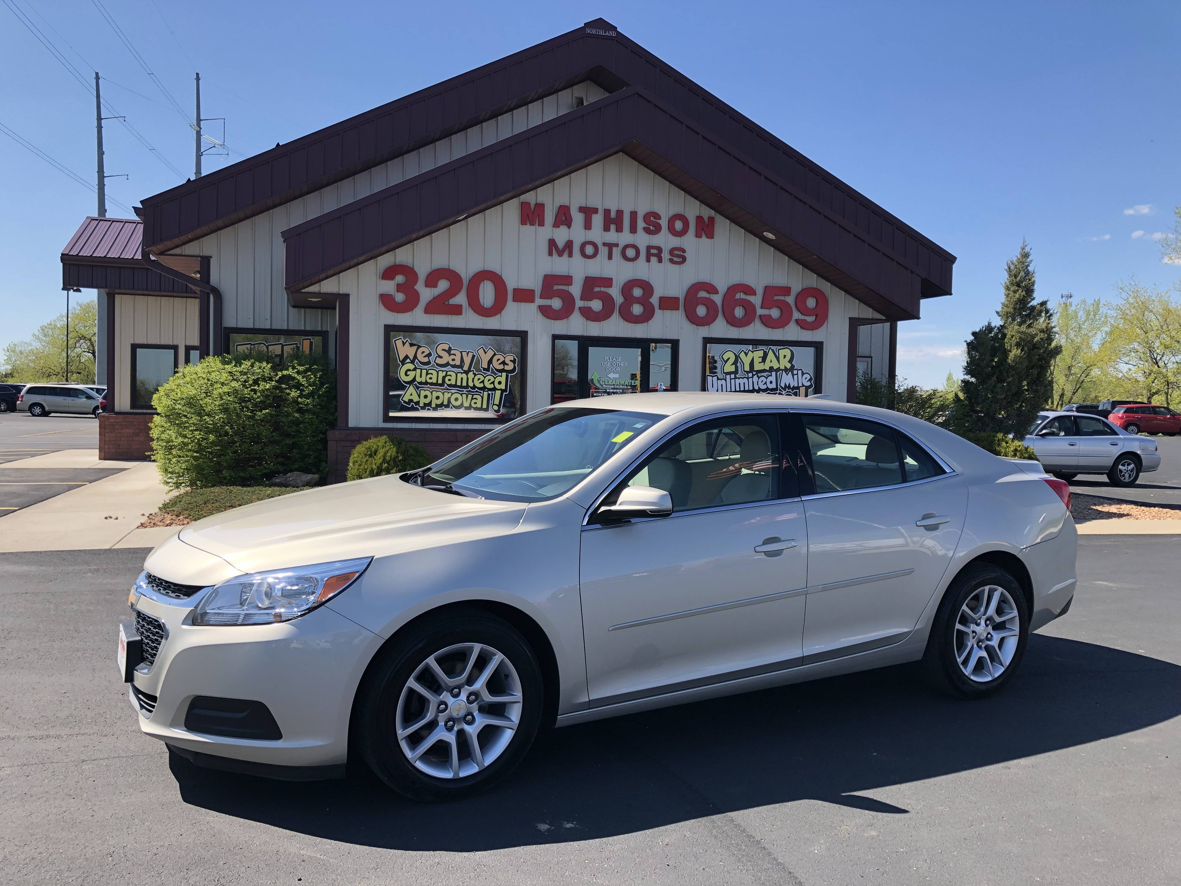 JP Motors Inc DBA Mathison Motors - Used vehicle - Sedan Chevrolet Malibu 2015
