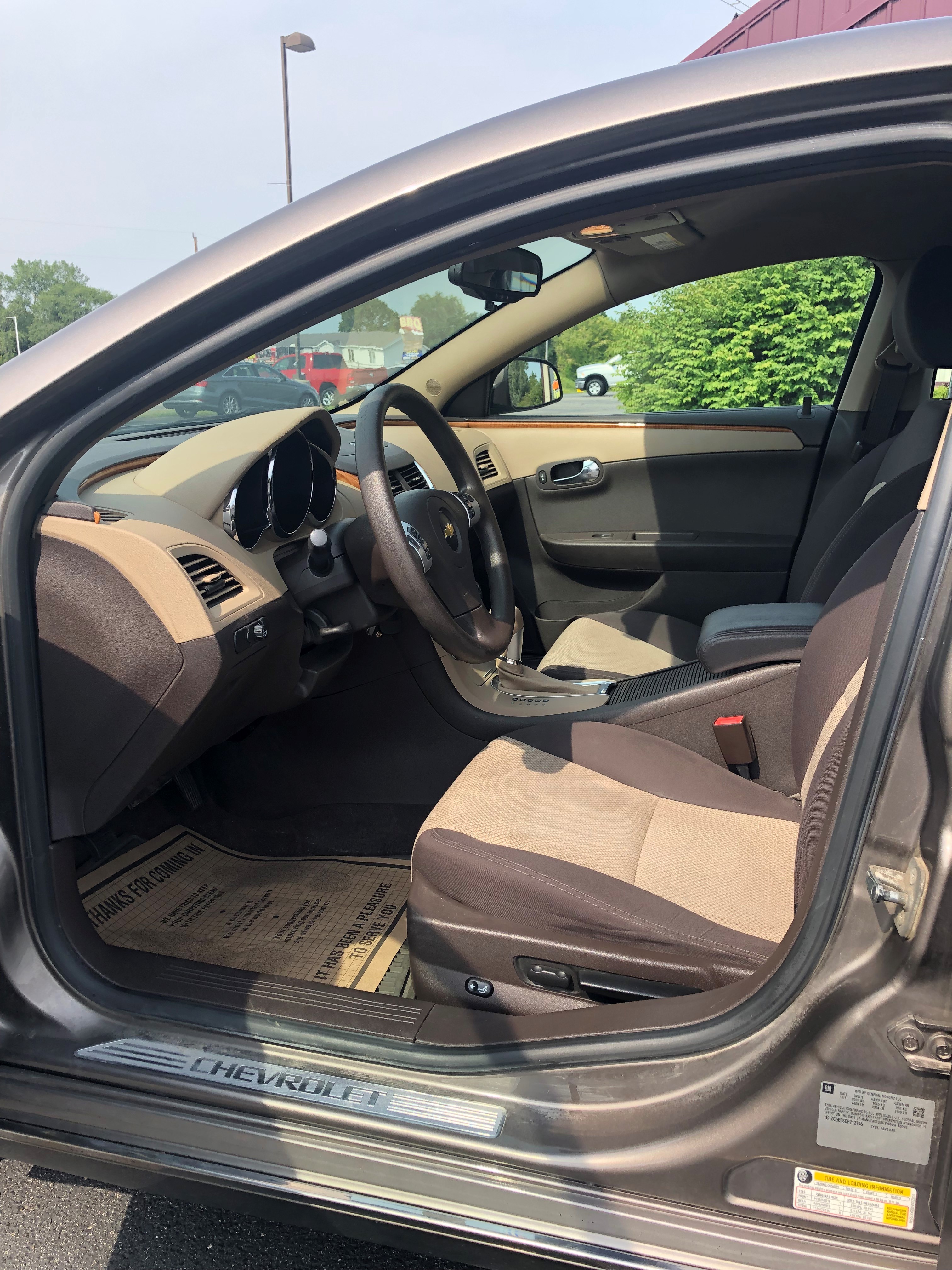 JP Motors Inc DBA Mathison Motors - Used vehicle - Sedan CHEVROLET MALIBU 2012