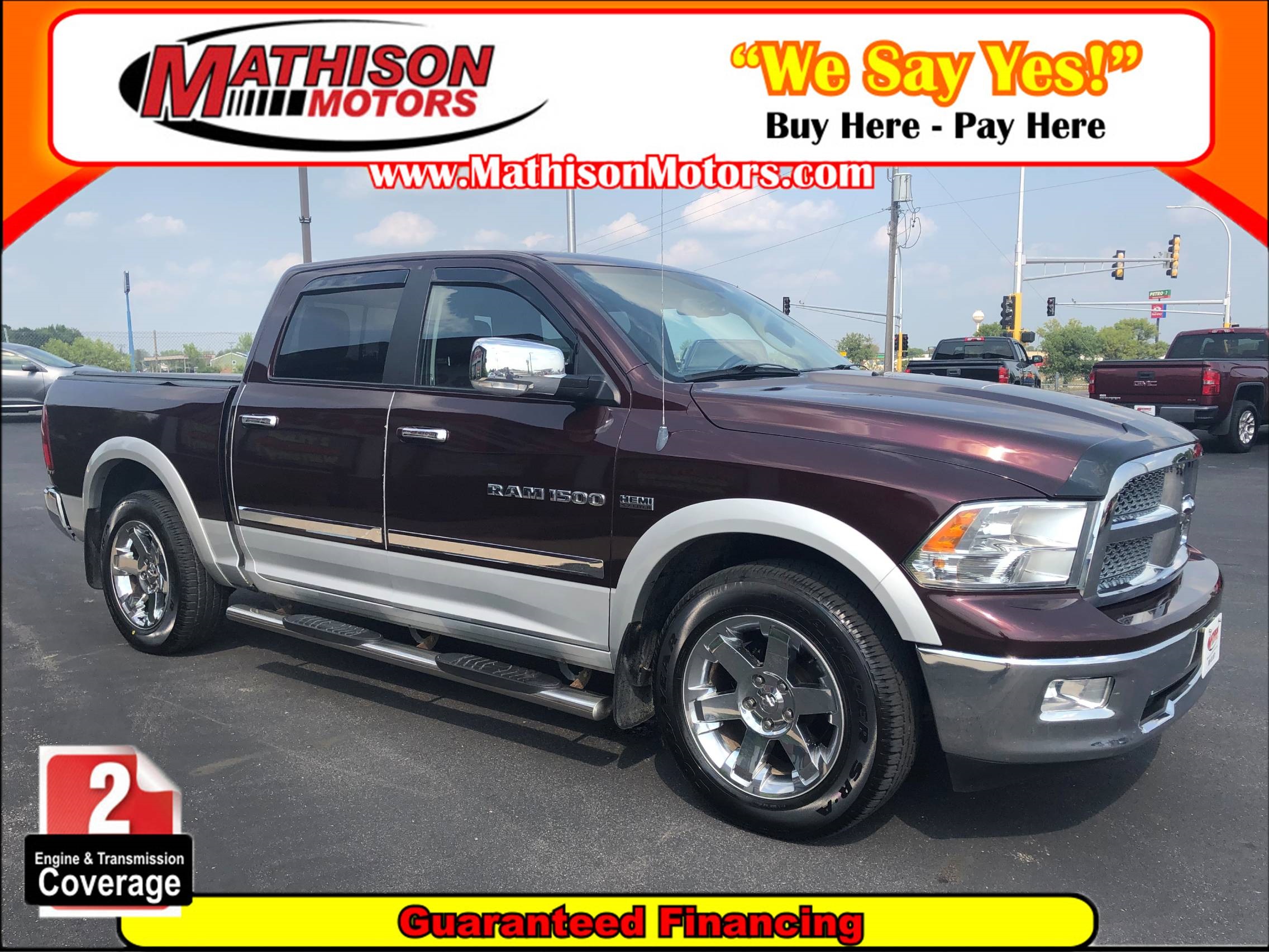 JP Motors Inc DBA Mathison Motors - Used vehicle - Truck RAM 1500 2012