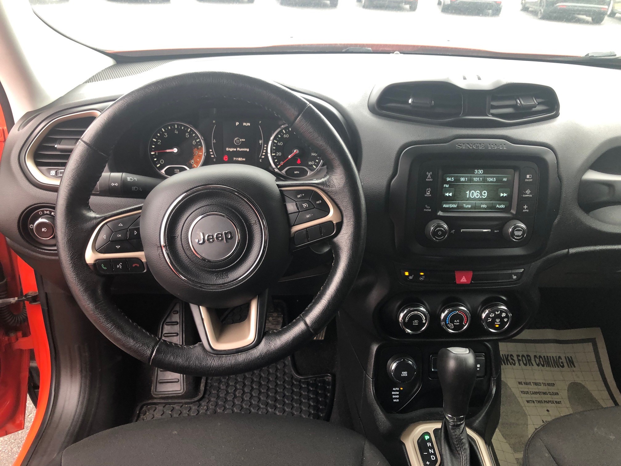 JP Motors Inc DBA Mathison Motors - Used vehicle - SUV JEEP RENEGADE 2016