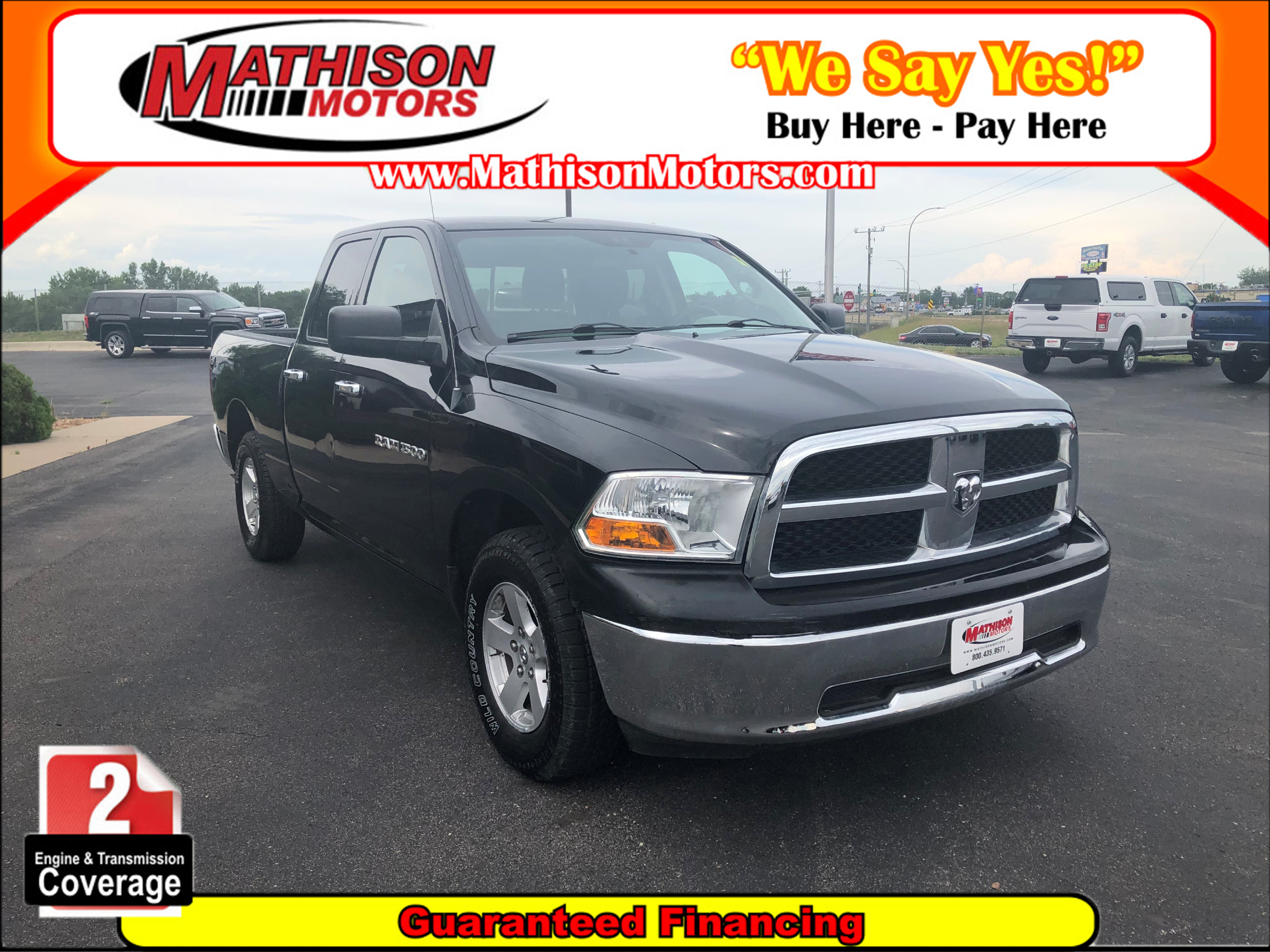 JP Motors Inc DBA Mathison Motors - Used vehicle - Truck RAM 1500 2012