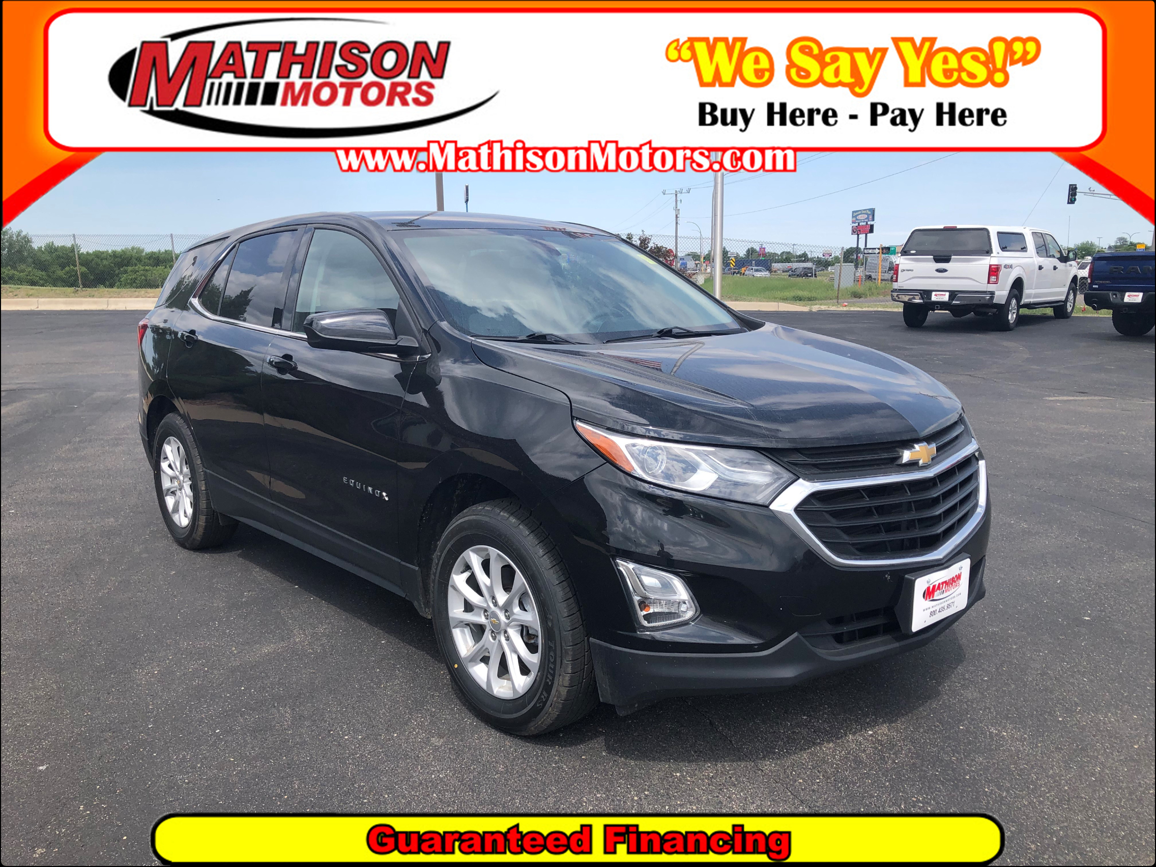 JP Motors Inc DBA Mathison Motors - Used vehicle - SUV CHEVROLET EQUINOX 2019