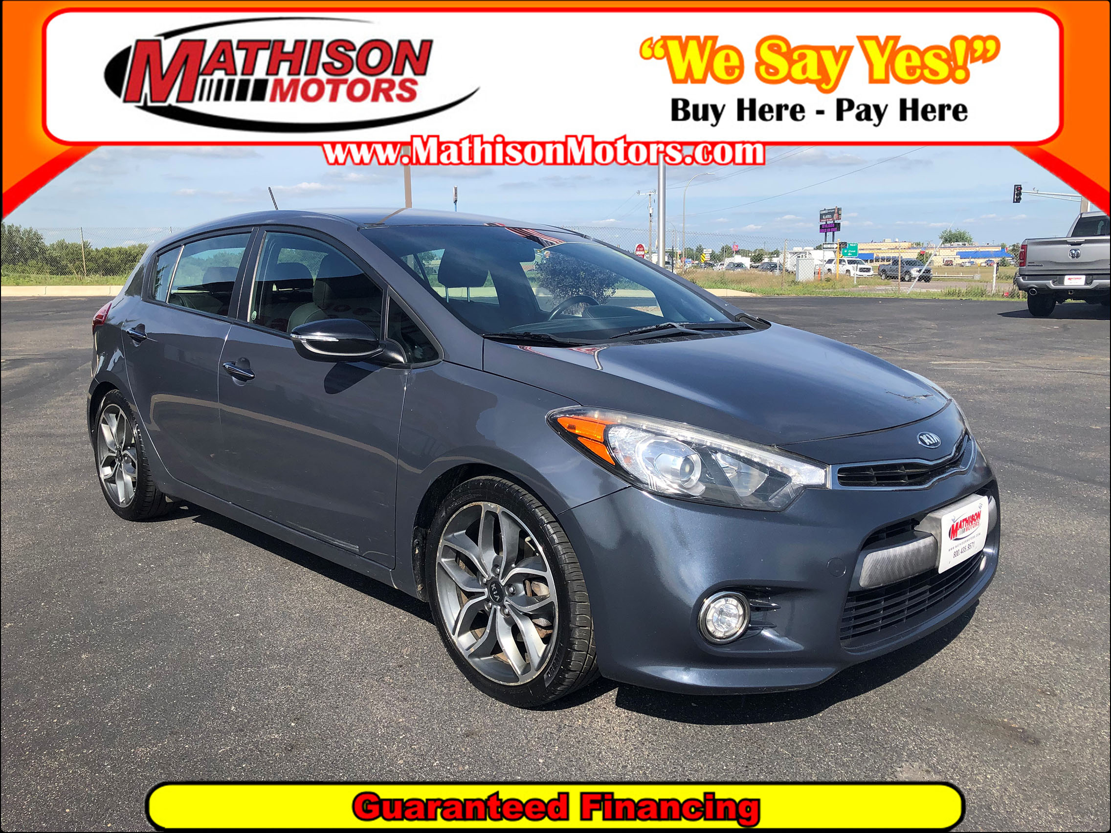 JP Motors Inc DBA Mathison Motors - Used vehicle - Sedan KIA FORTE 5-DOOR 2015