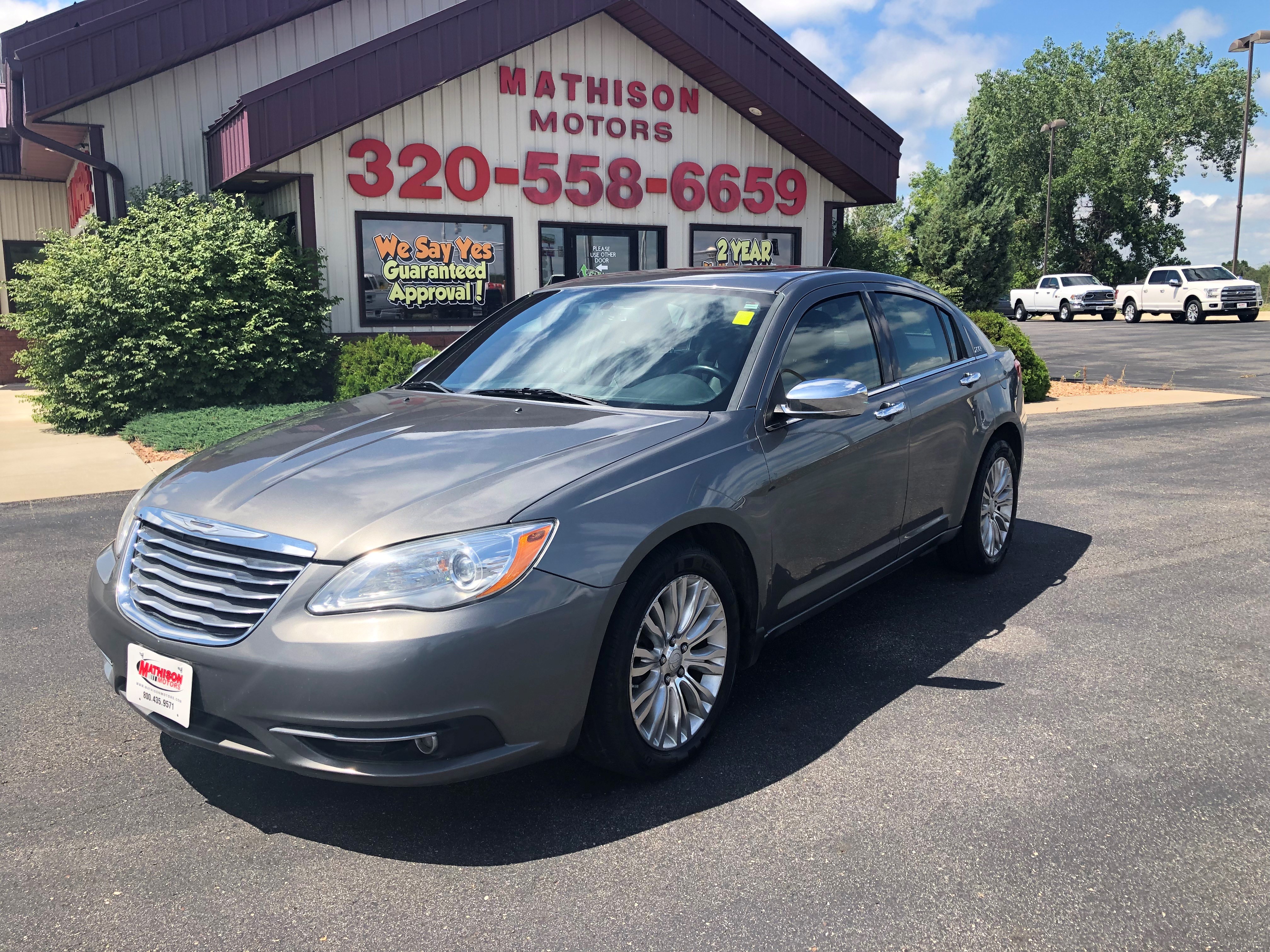 JP Motors Inc DBA Mathison Motors - Used vehicle - Sedan CHRYSLER 200 2012