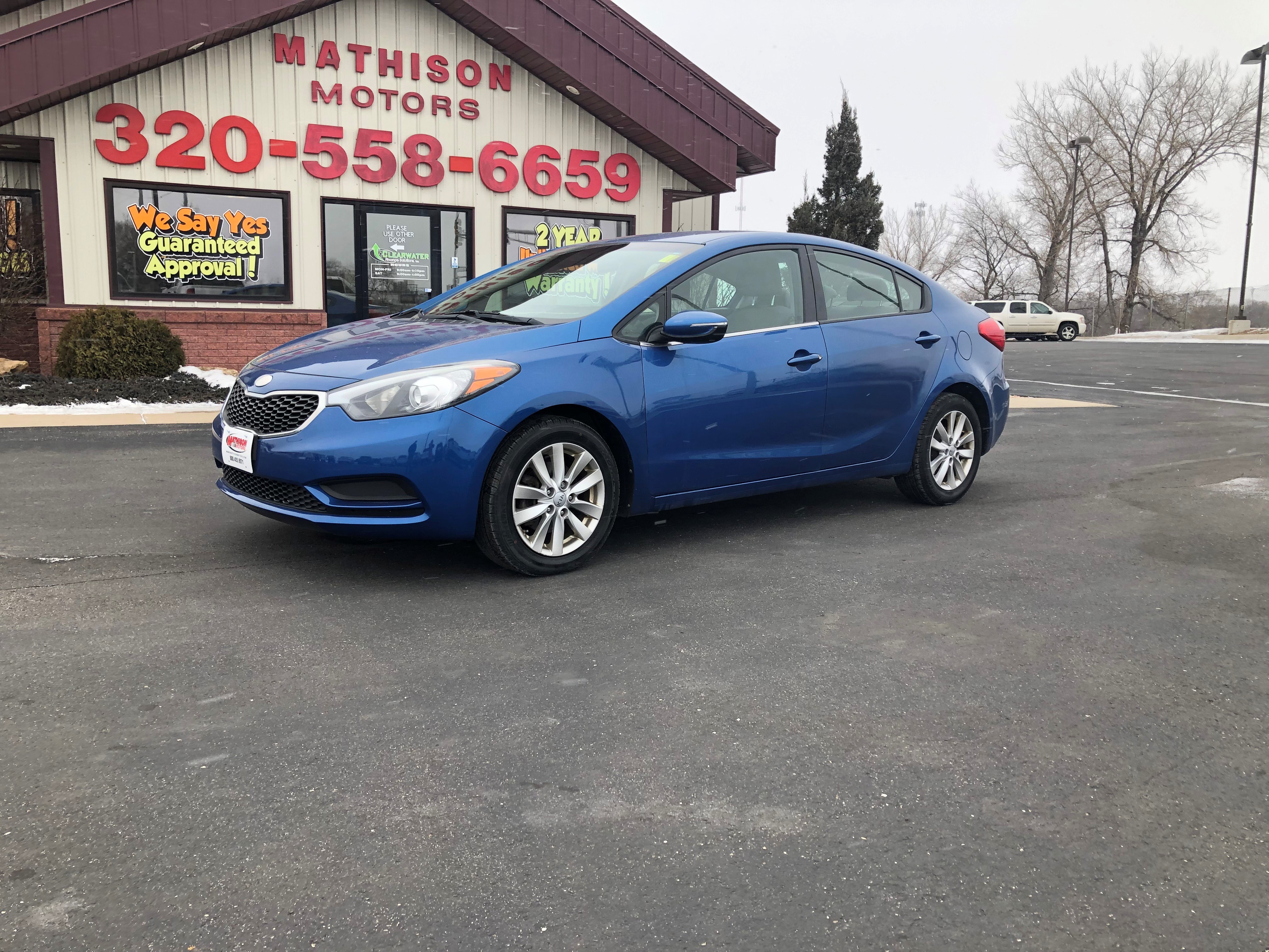 JP Motors Inc DBA Mathison Motors - Used vehicle - Sedan KIA FORTE 2014