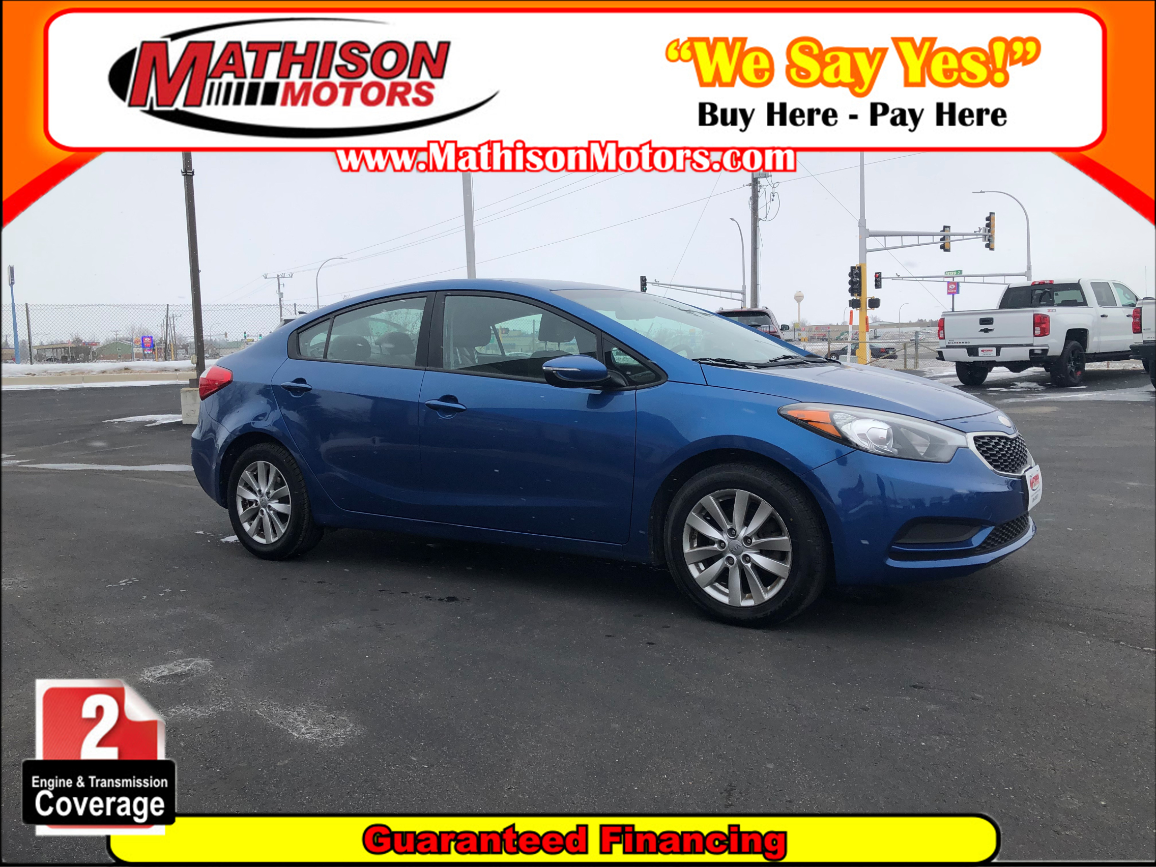 JP Motors Inc DBA Mathison Motors - Used vehicle - Sedan KIA FORTE 2014