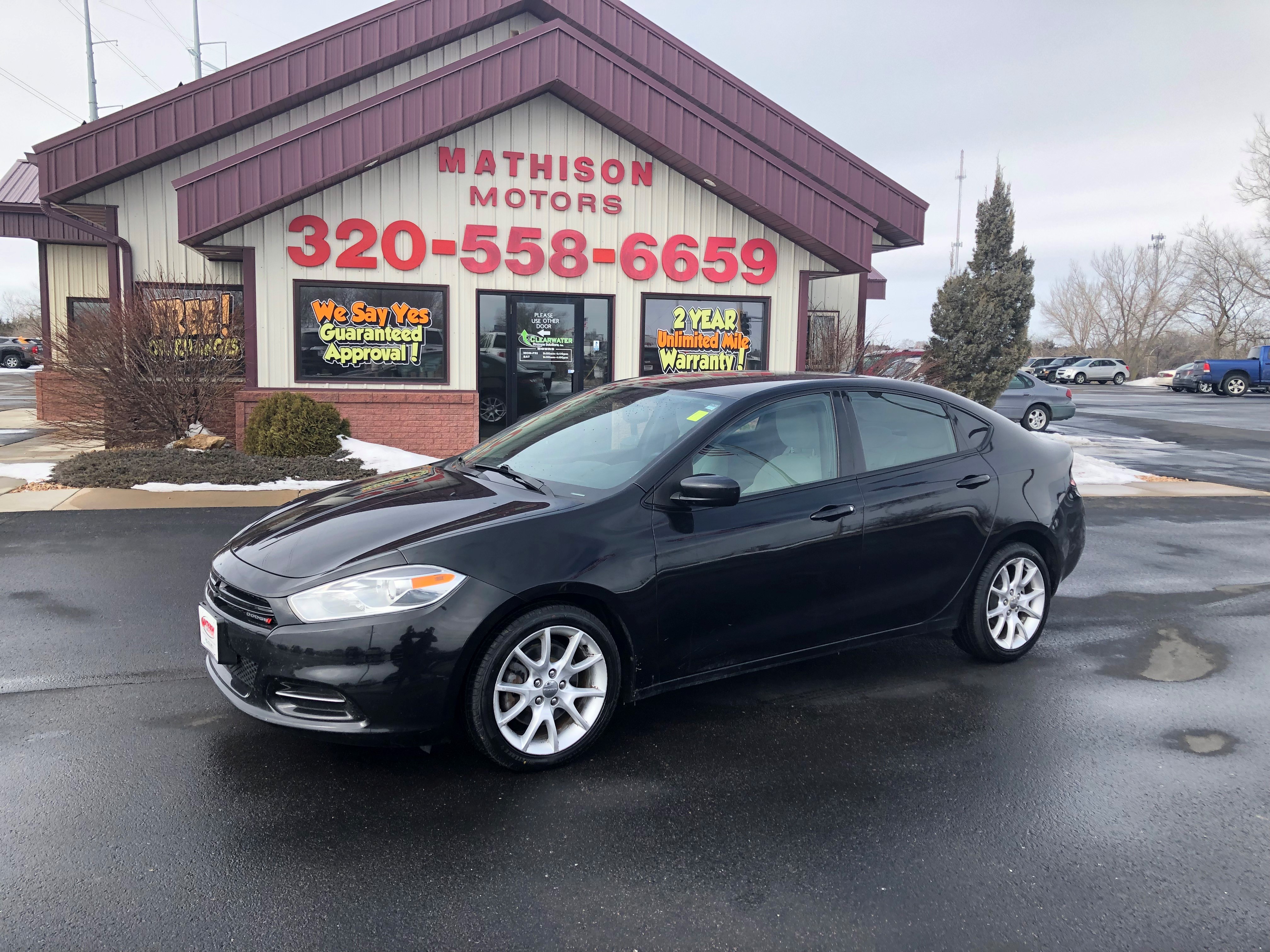 JP Motors Inc DBA Mathison Motors - Used vehicle - Sedan DODGE DART 2013