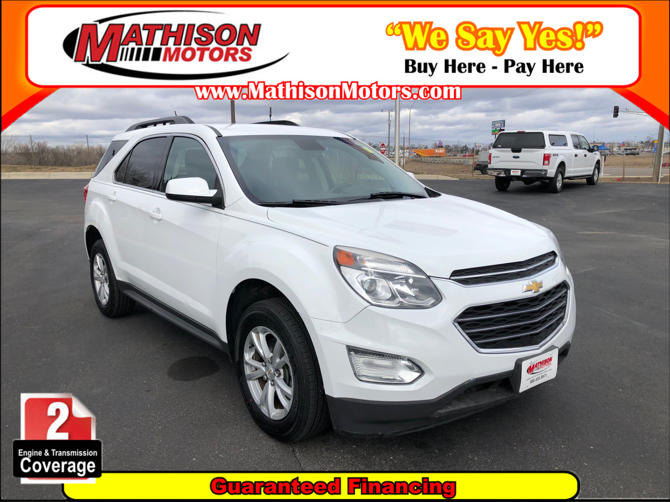 JP Motors Inc DBA Mathison Motors - Used vehicle - SUV CHEVROLET EQUINOX 2016