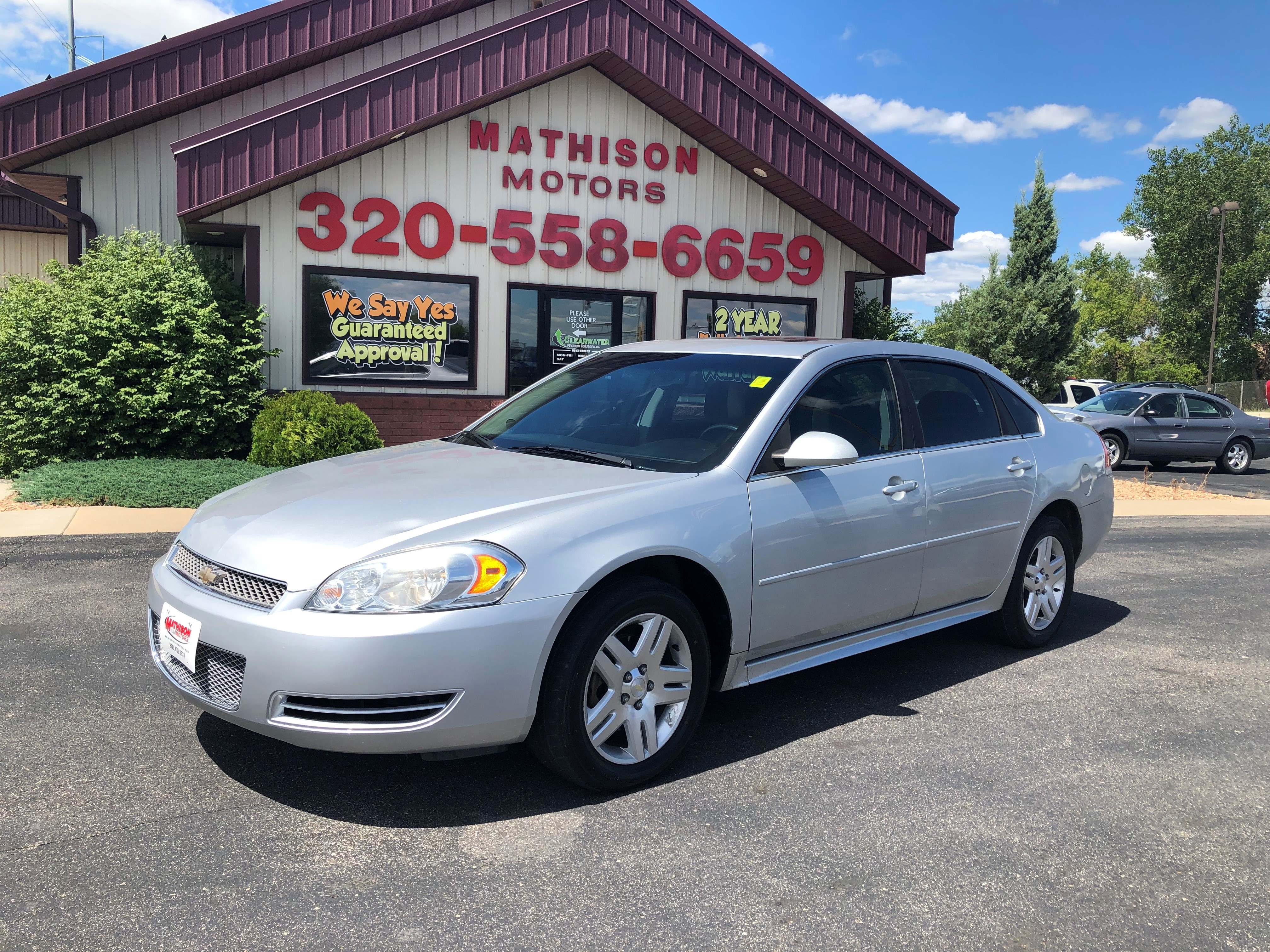 JP Motors Inc DBA Mathison Motors - Used vehicle - Sedan CHEVROLET IMPALA 2012
