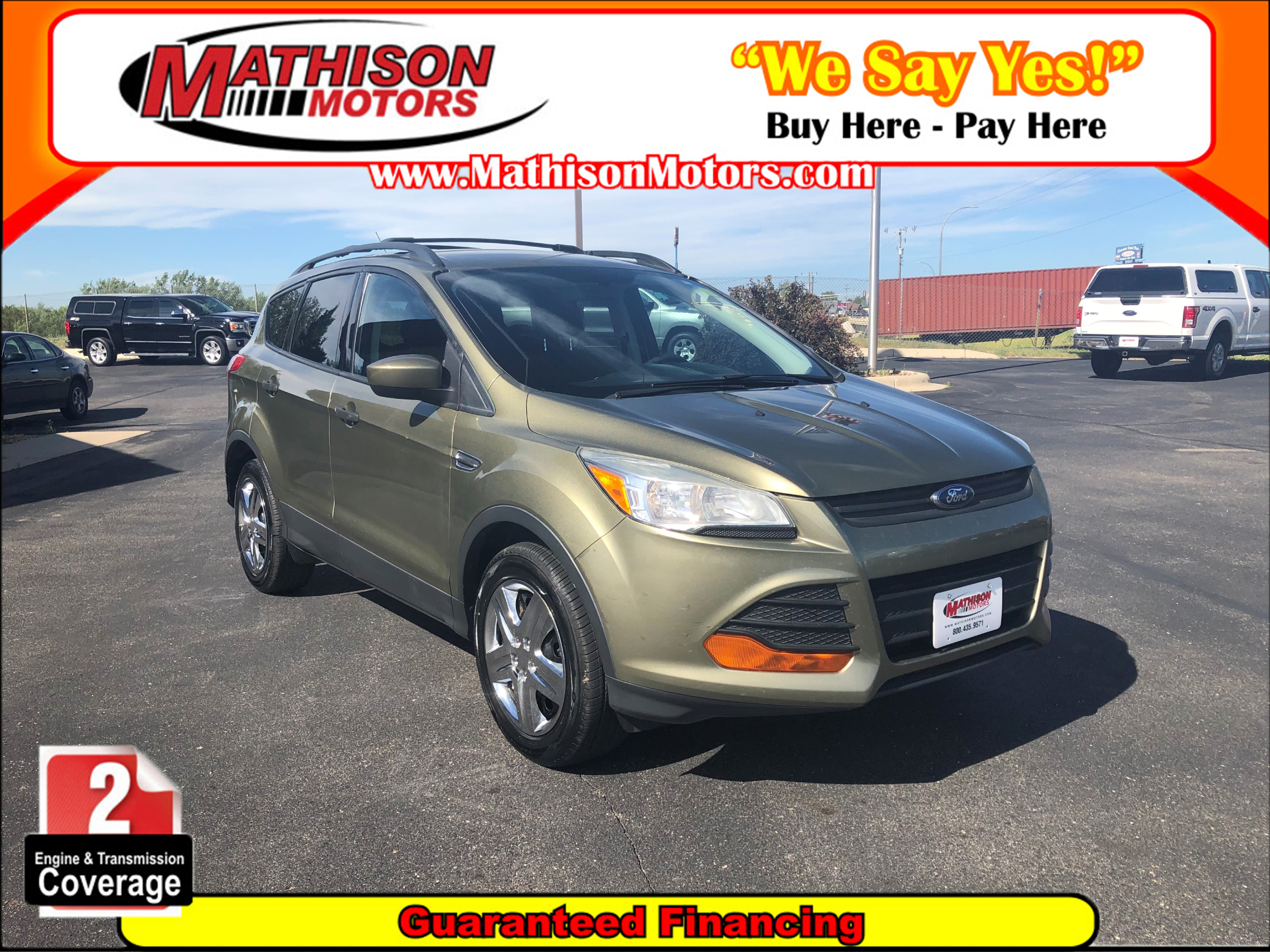 JP Motors Inc DBA Mathison Motors - Used vehicle - SUV FORD ESCAPE 2013