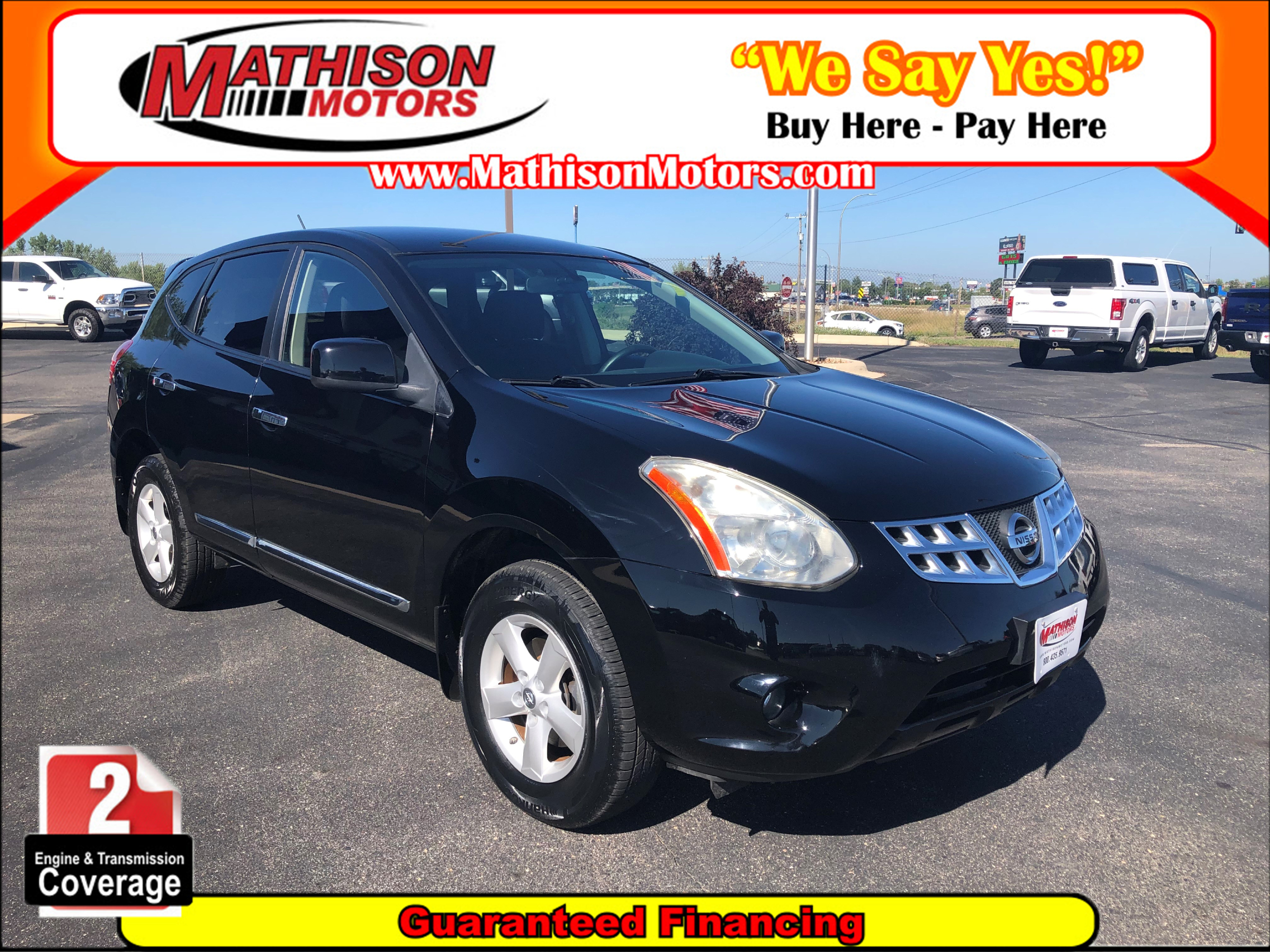 JP Motors Inc DBA Mathison Motors - Used vehicle - SUV NISSAN ROGUE 2013