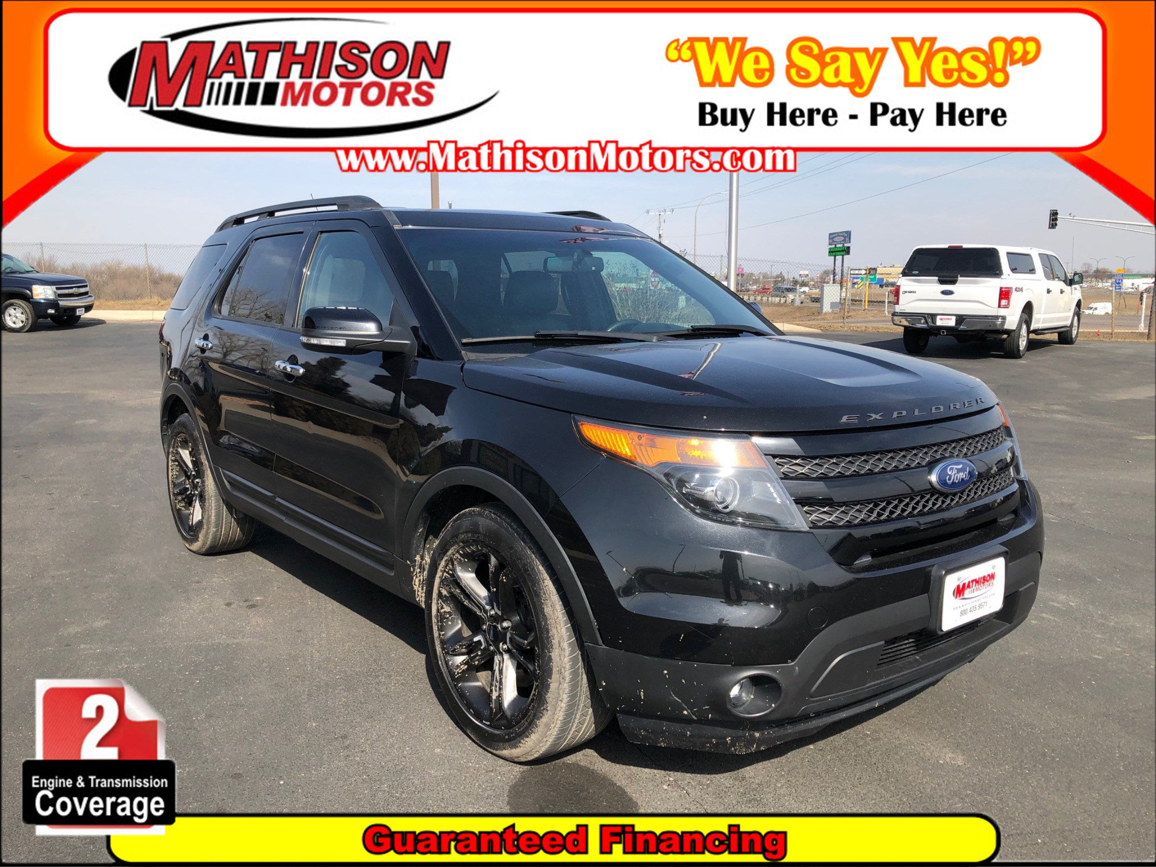 JP Motors Inc DBA Mathison Motors - Used vehicle - SUV FORD EXPLORER 2014