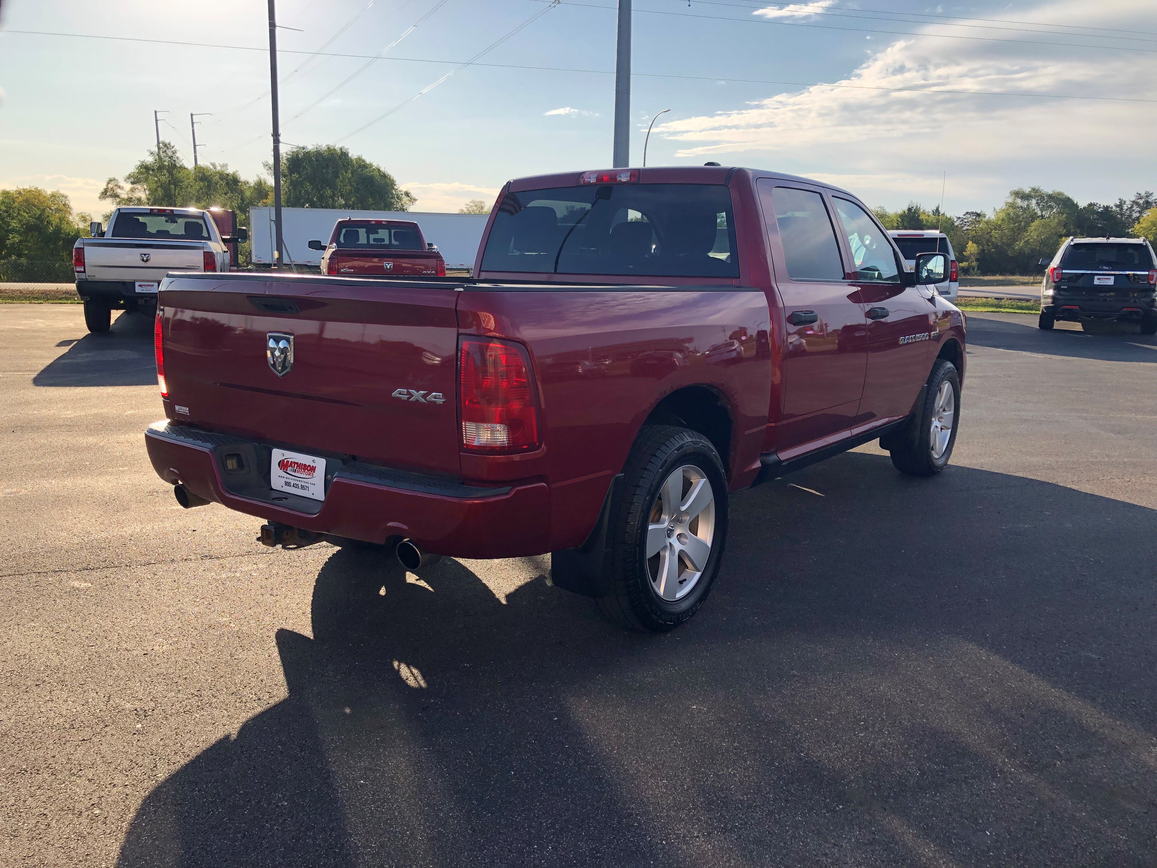 JP Motors Inc DBA Mathison Motors - Used vehicle - Truck RAM 1500 2012