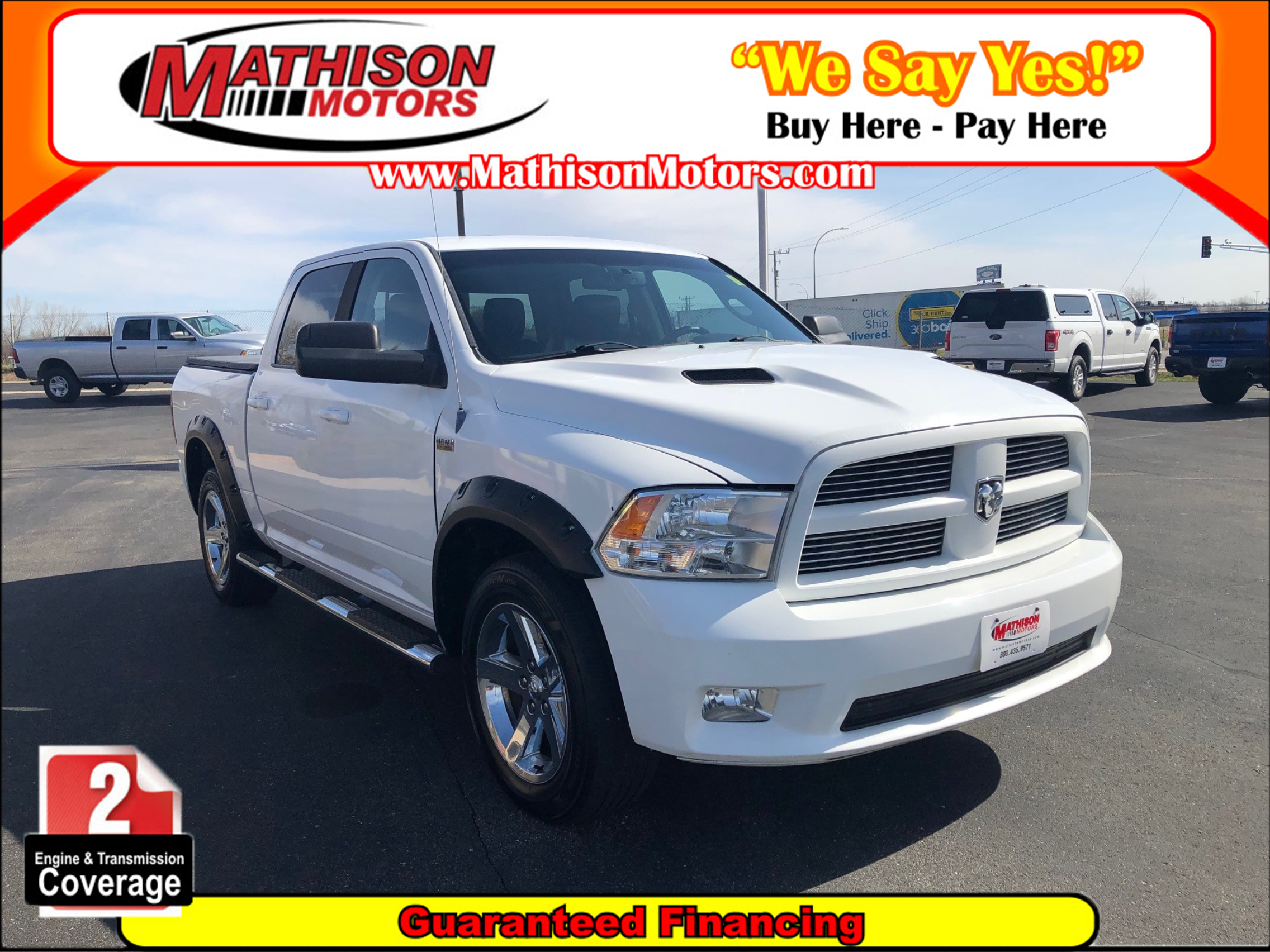JP Motors Inc DBA Mathison Motors - Used vehicle - Truck RAM 1500 2012