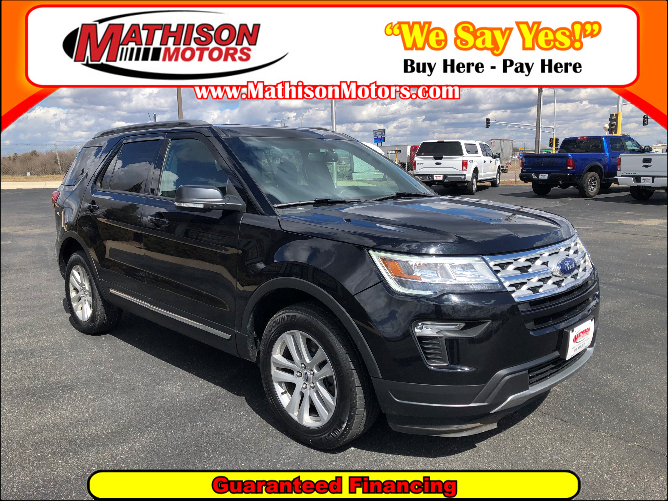 JP Motors Inc DBA Mathison Motors - Used vehicle - SUV FORD EXPLORER 2019