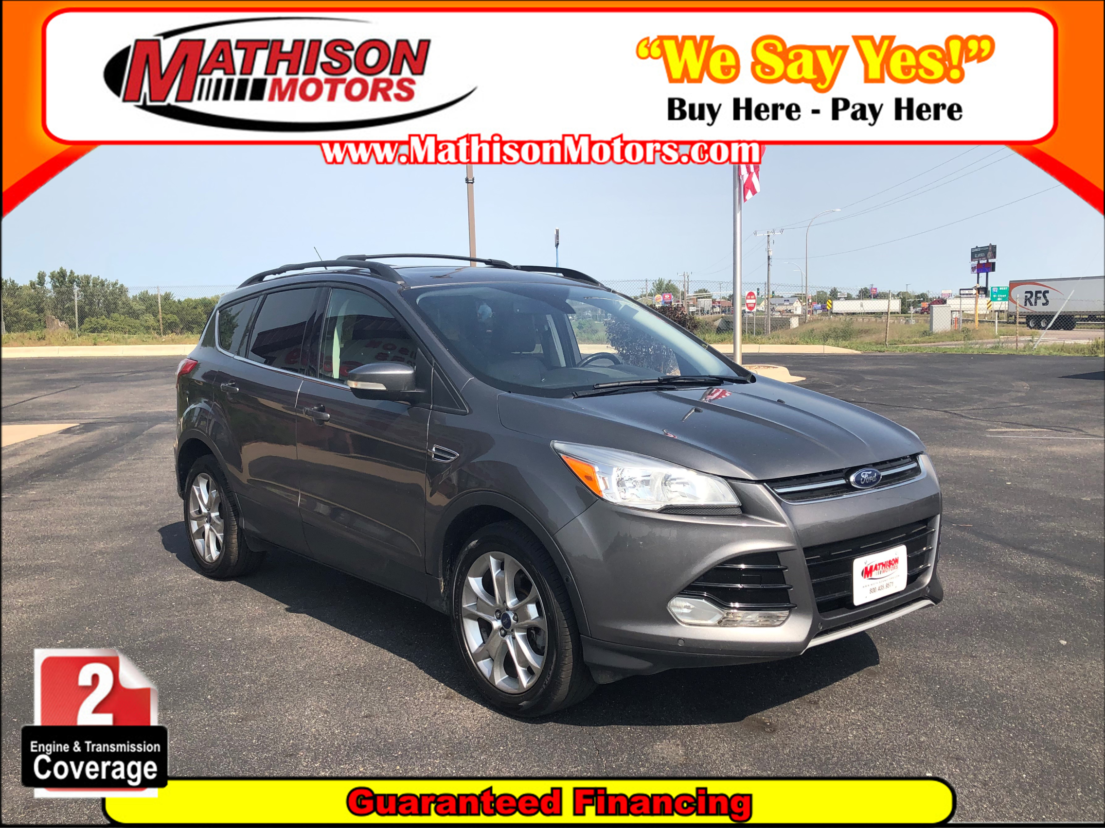 JP Motors Inc DBA Mathison Motors - Used vehicle - SUV FORD ESCAPE 2013